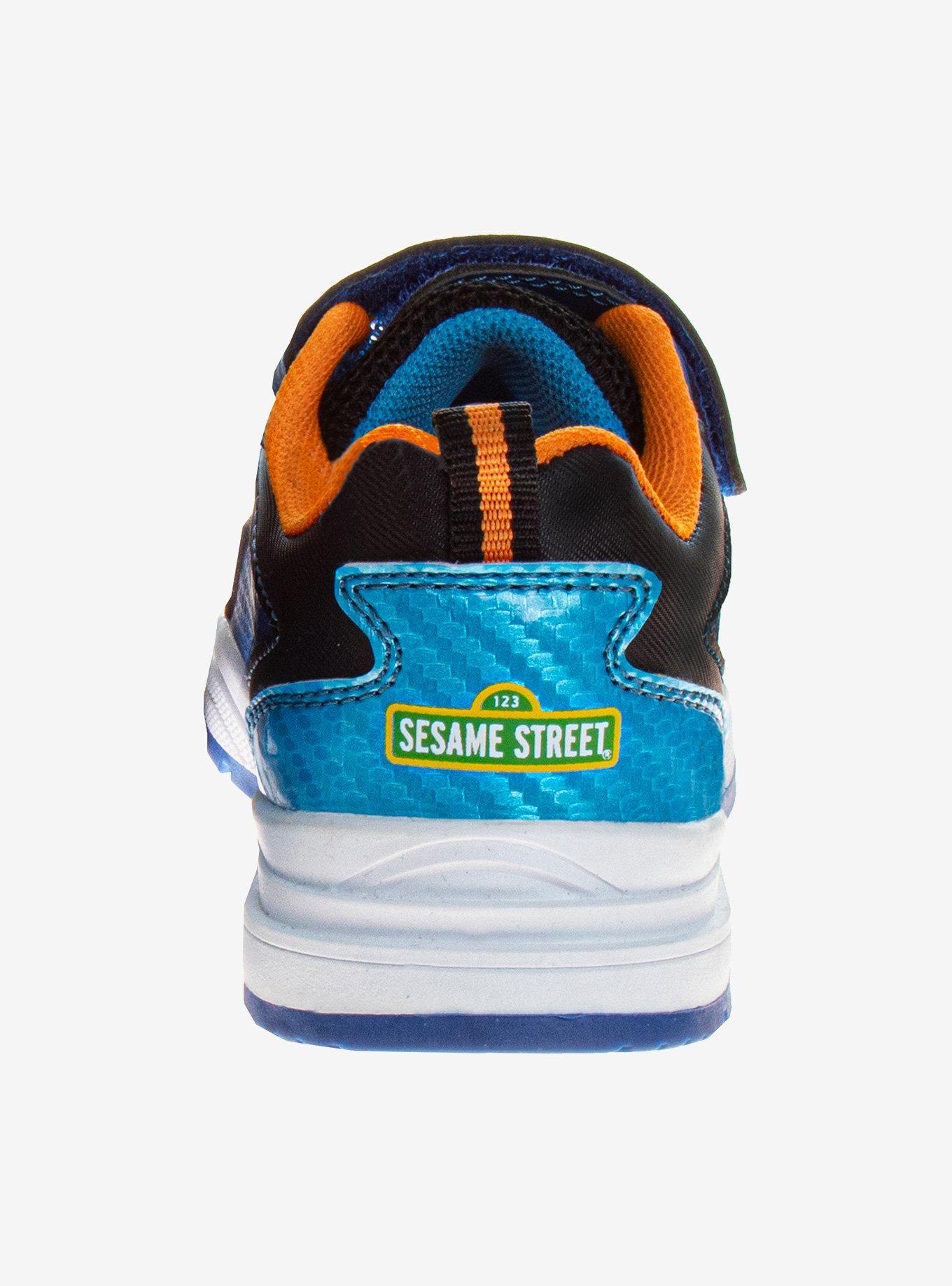 Sesame Street Youth Cookie Monster Youth Sneaker, BLUE, alternate