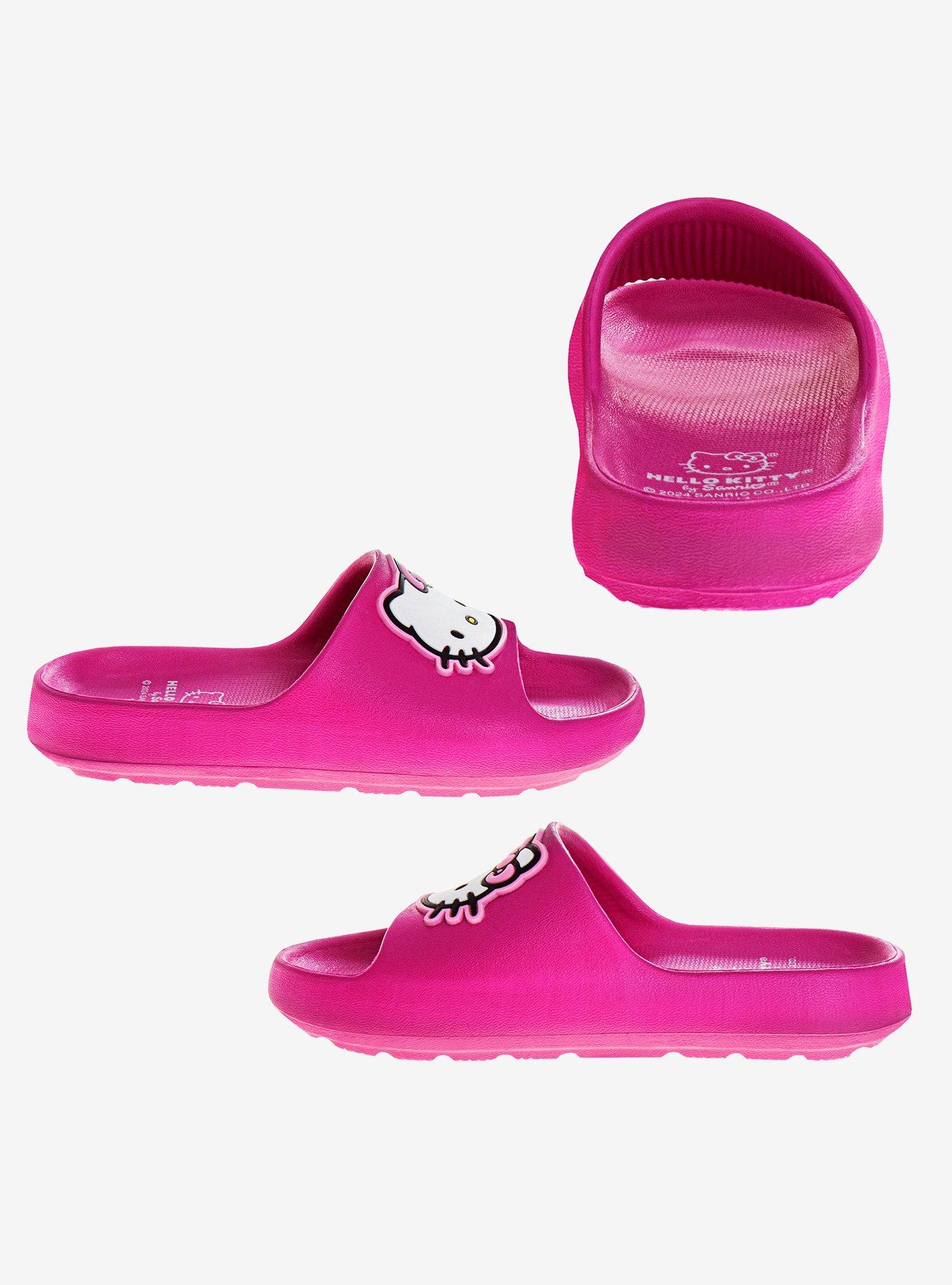 Hello Kitty Dual Sizes Youth Slides Pink, PINK, alternate