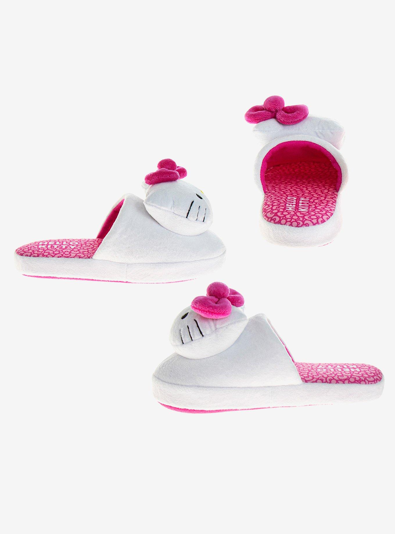 Hello Kitty Dual Sizes Toddler Slippers, IVORY, alternate