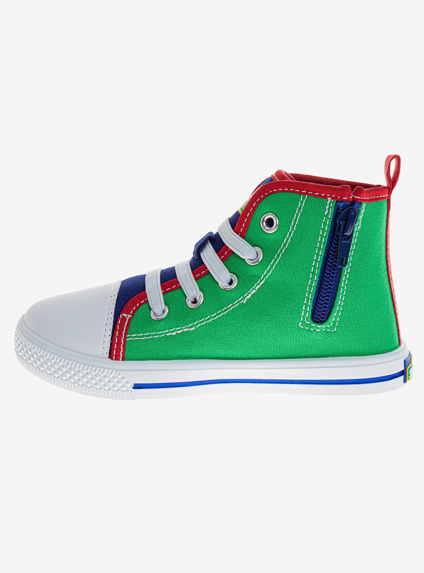 Sesame Street All Your Friends Hi-Top Youth Sneakers, , hi-res