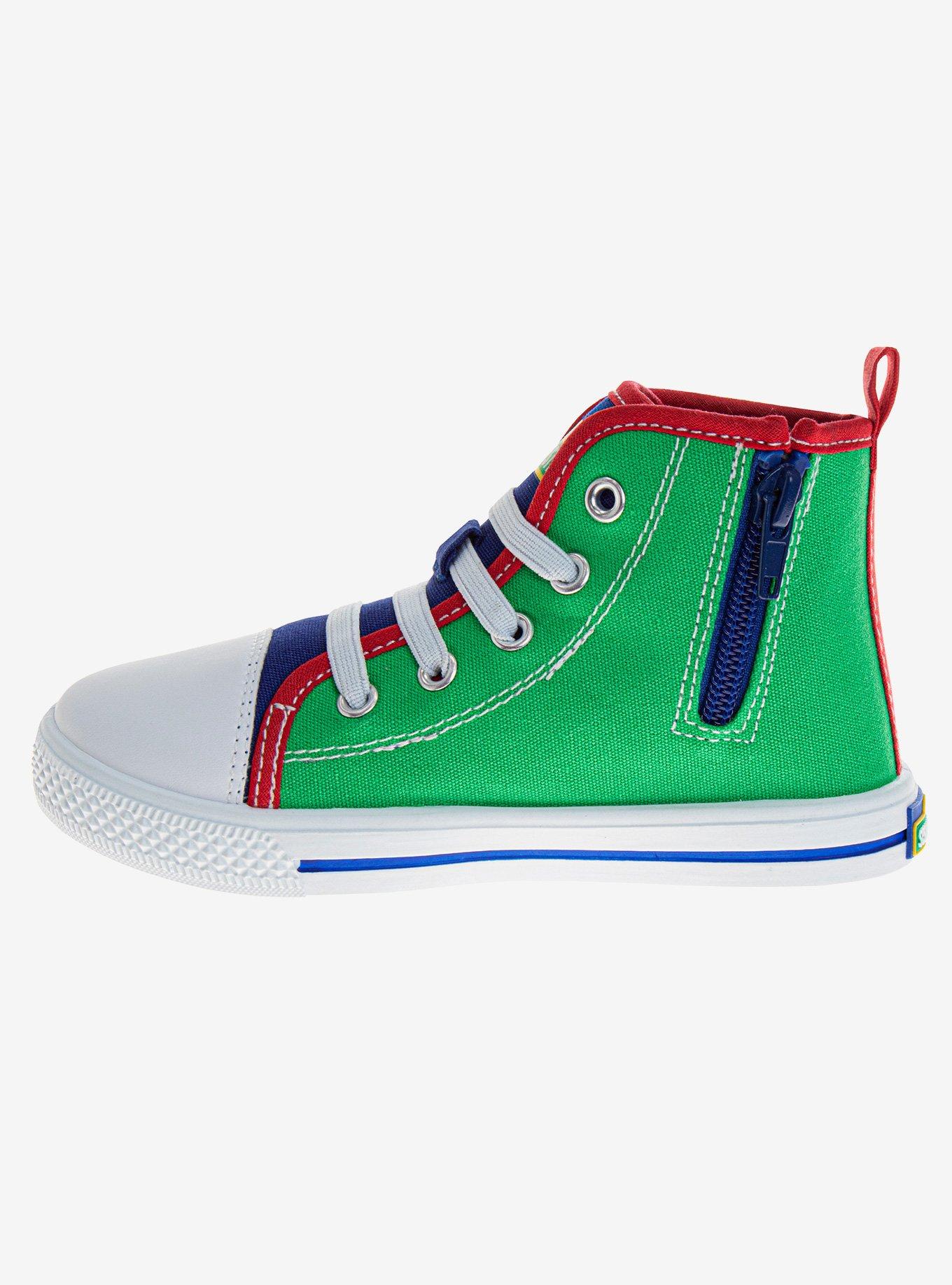 Sesame Street All Your Friends Hi-Top Youth Sneakers, MULTI, alternate