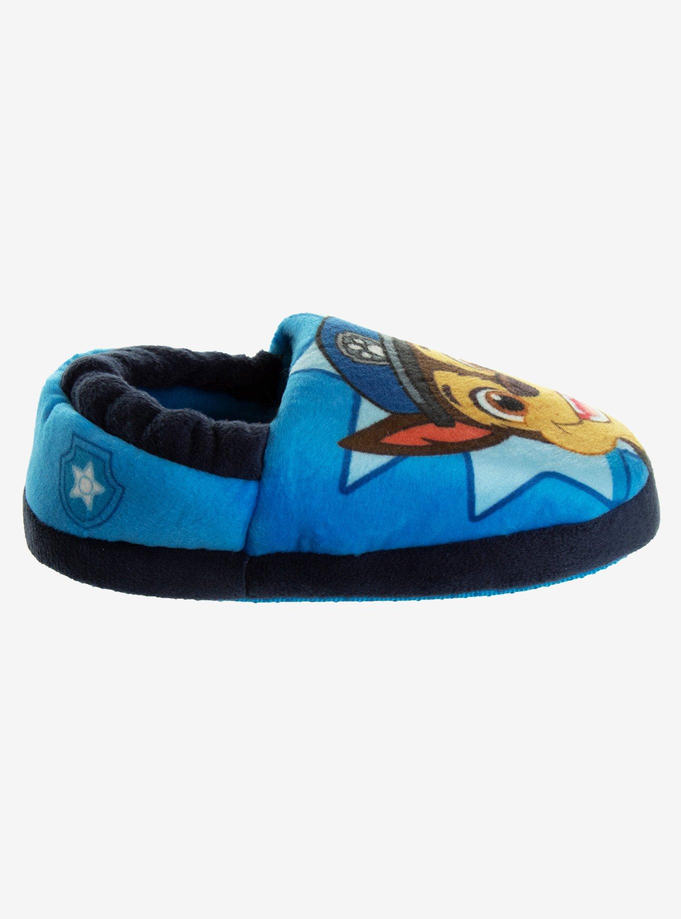 Paw Patrol Marshall & Chase Dual Sizes Toddler Slippers, BLUE, alternate