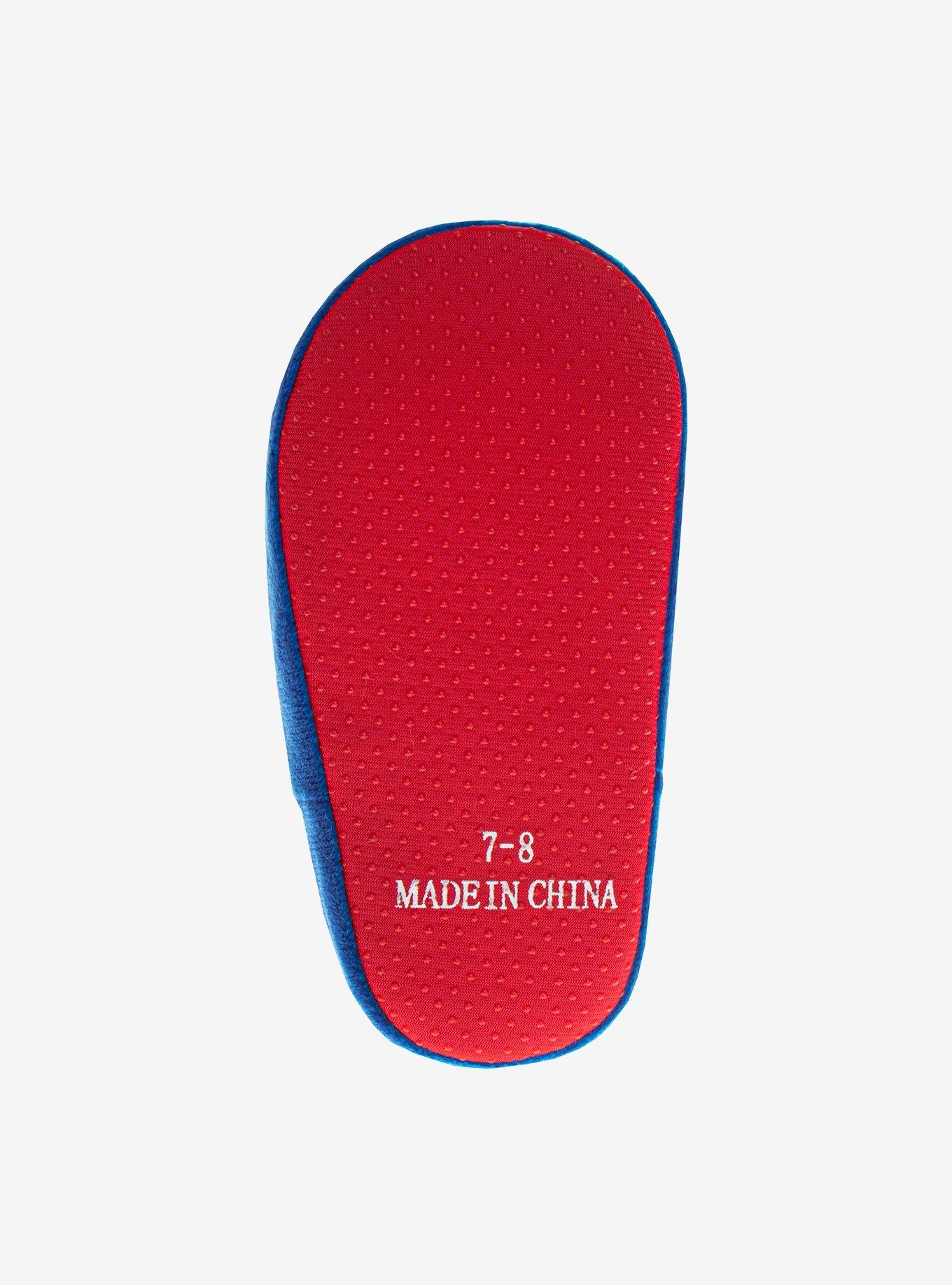 Marvel Spider-Man Spider-Sense Dual Sizes Toddler Slippers, BLUE, alternate