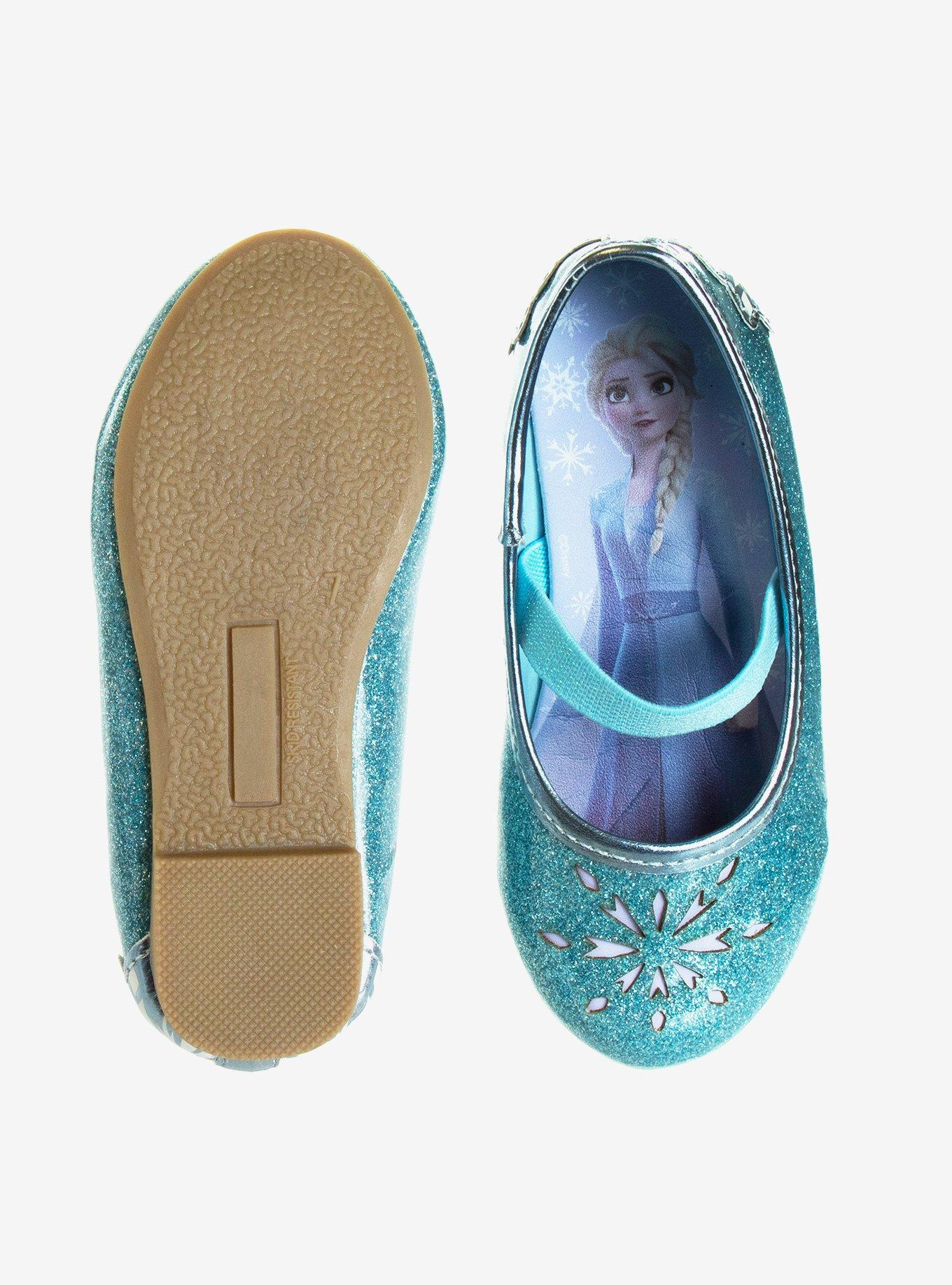 Disney Frozen Toddler Flat Shoes, BLUE, alternate