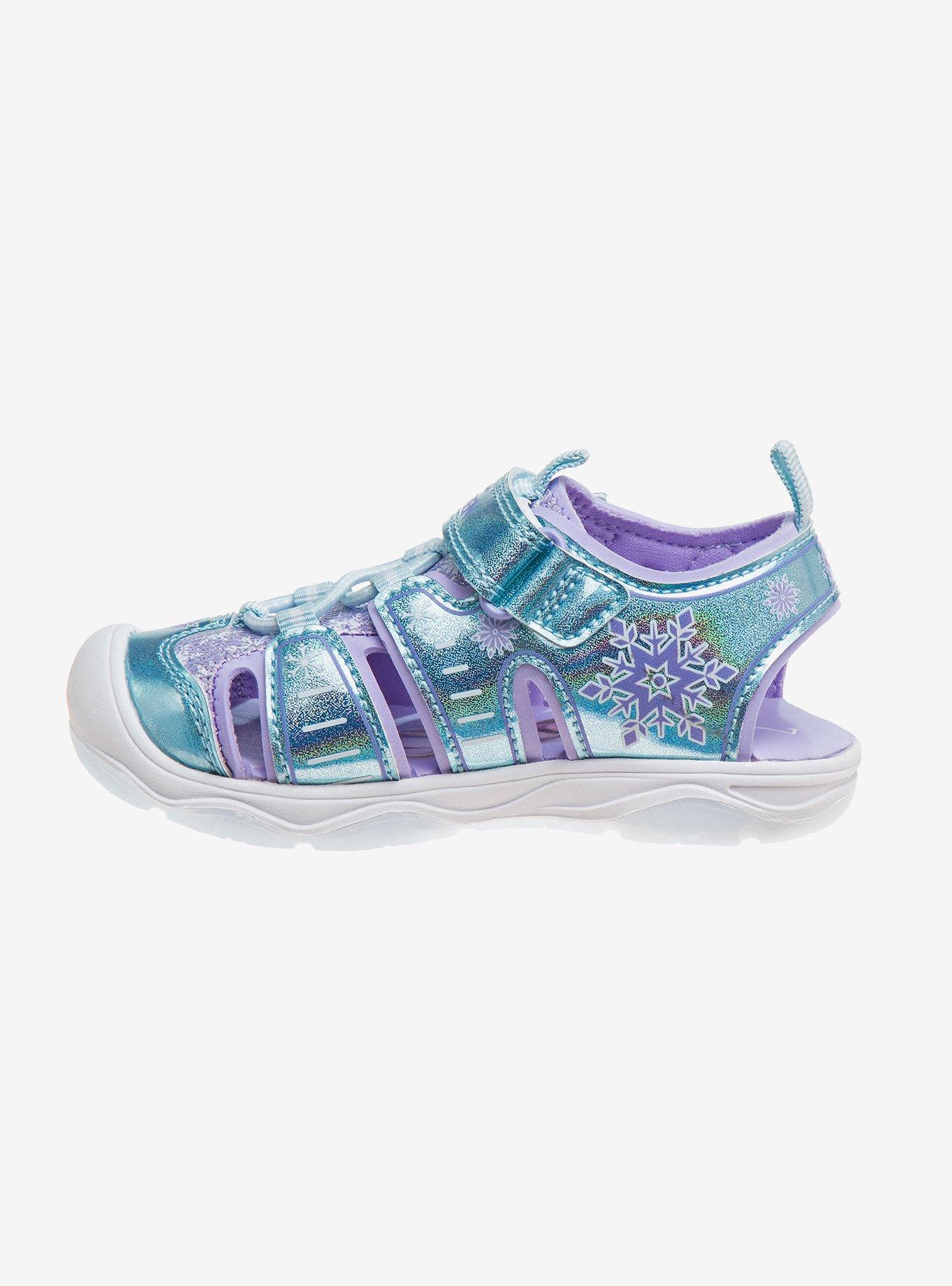 Disney Frozen Closed Toe Toddler Sport Sandals, BLUE, alternate