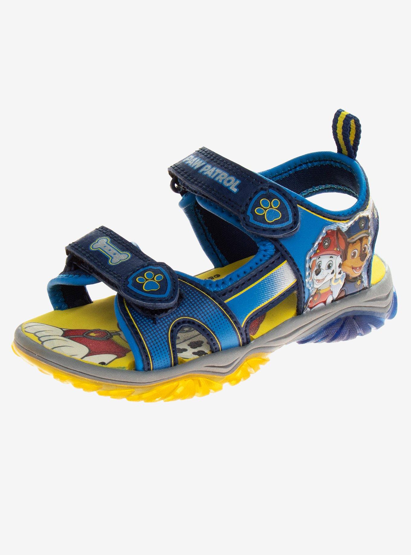 Paw Patrol Marshall & Chase Open Toe Youth Sport Sandals, , hi-res