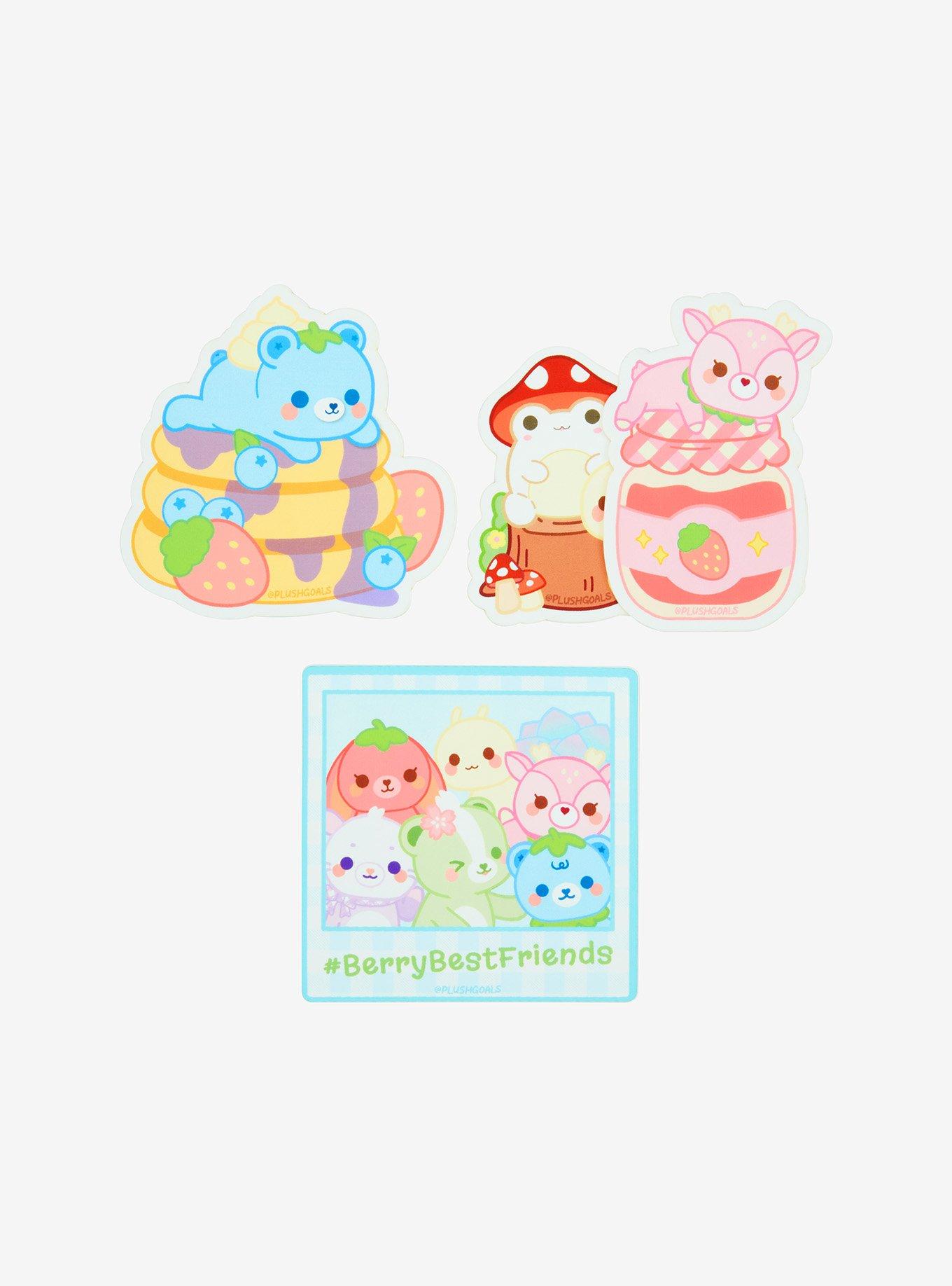 Cuddle Barn PlushGoals Sticker Set, , hi-res