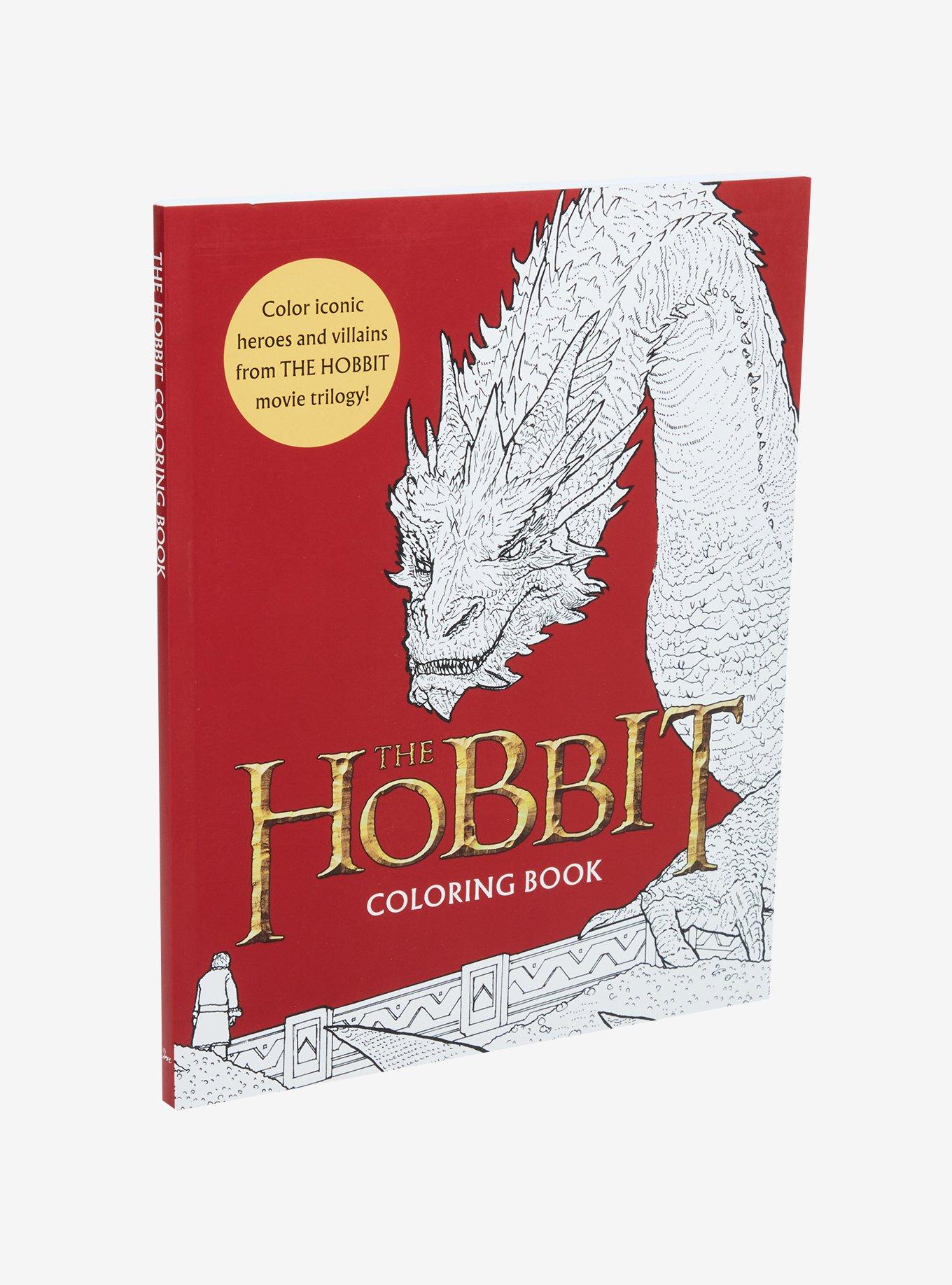 The Lord of the Rings The Hobbit Coloring Book, , hi-res