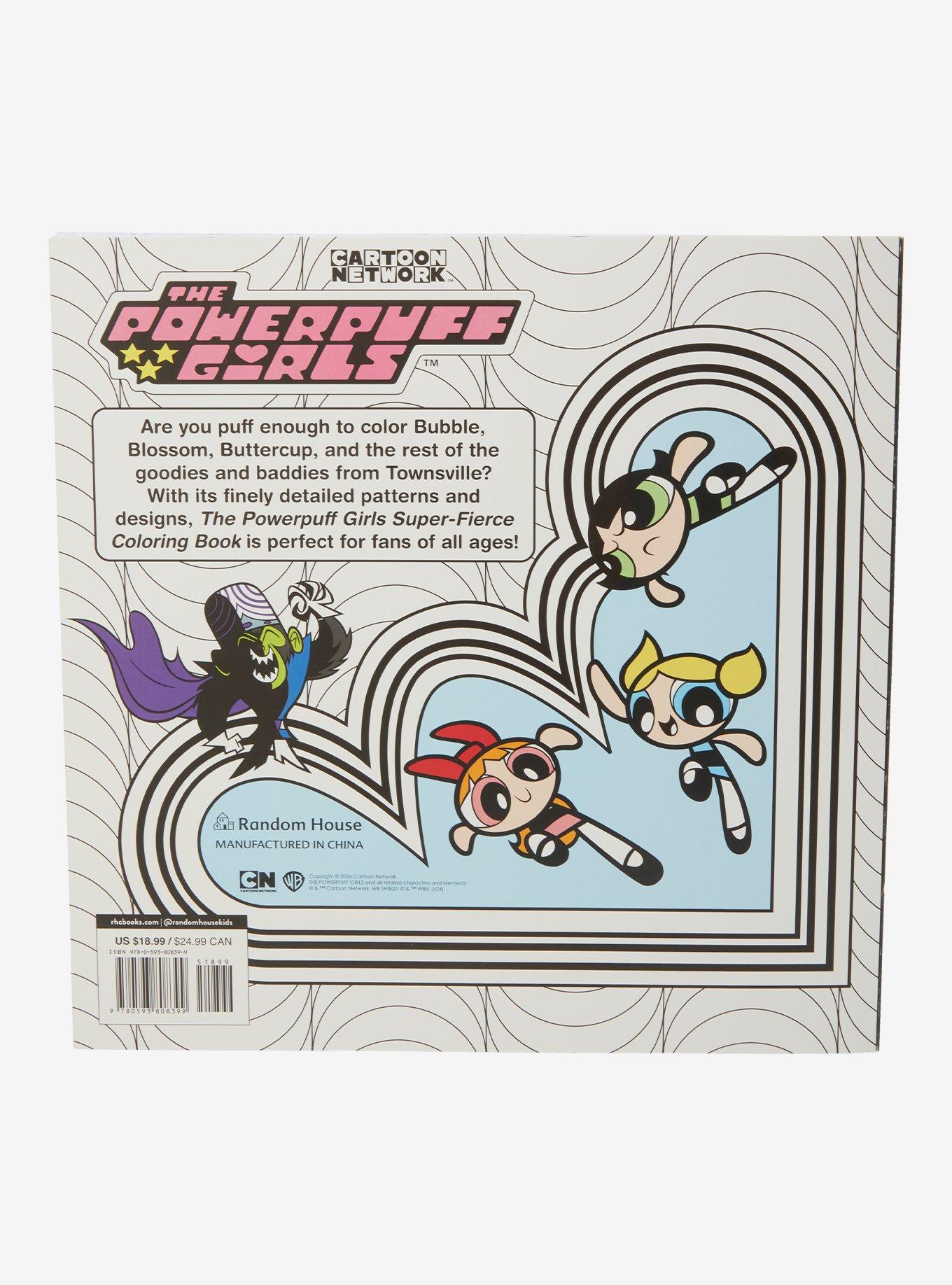 The Powerpuff Girls Super-Fierce Coloring Book, , hi-res