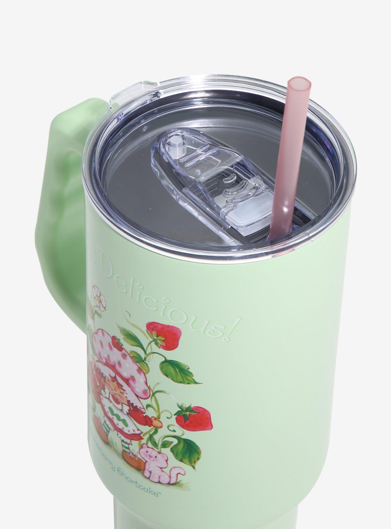 Strawberry Shortcake Life Is Delicious Straw Tumbler with Handle, , alternate