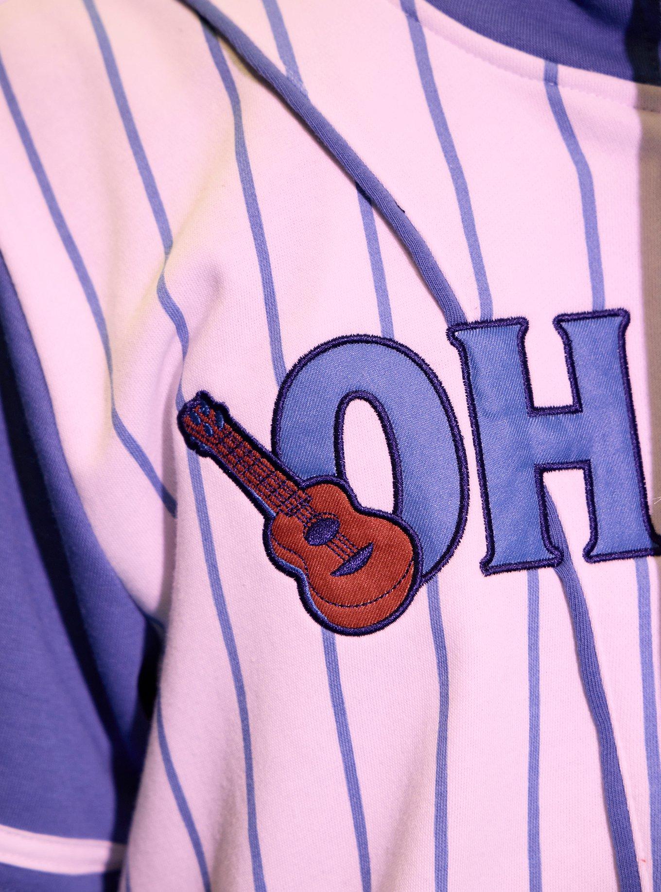 Our Universe Disney Lilo & Stitch Ohana Hooded Baseball Jersey
