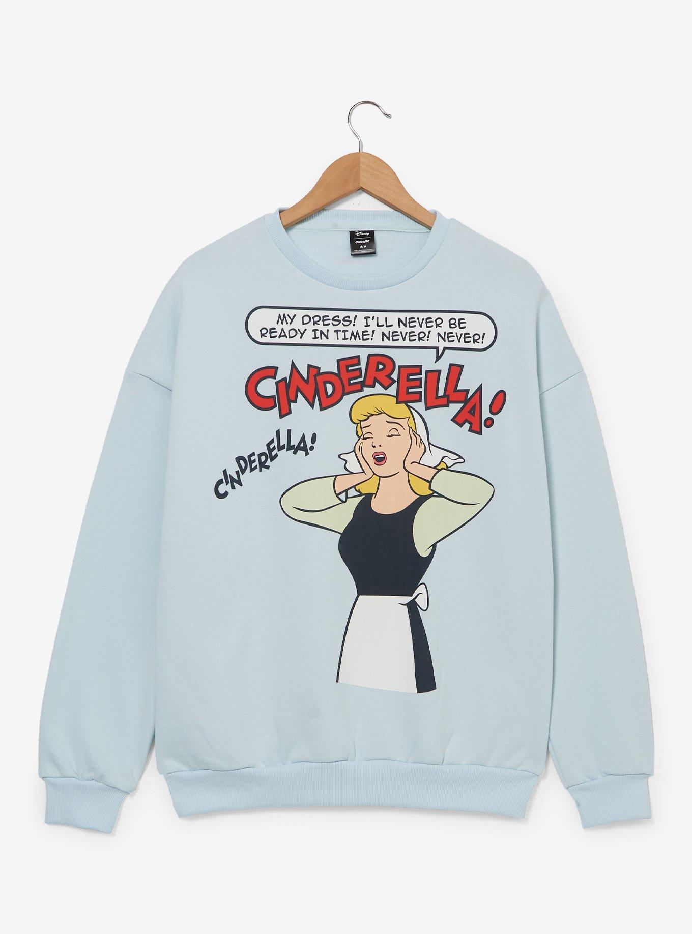 Cakeworthy Disney Cinderella Comic Crewneck, , hi-res