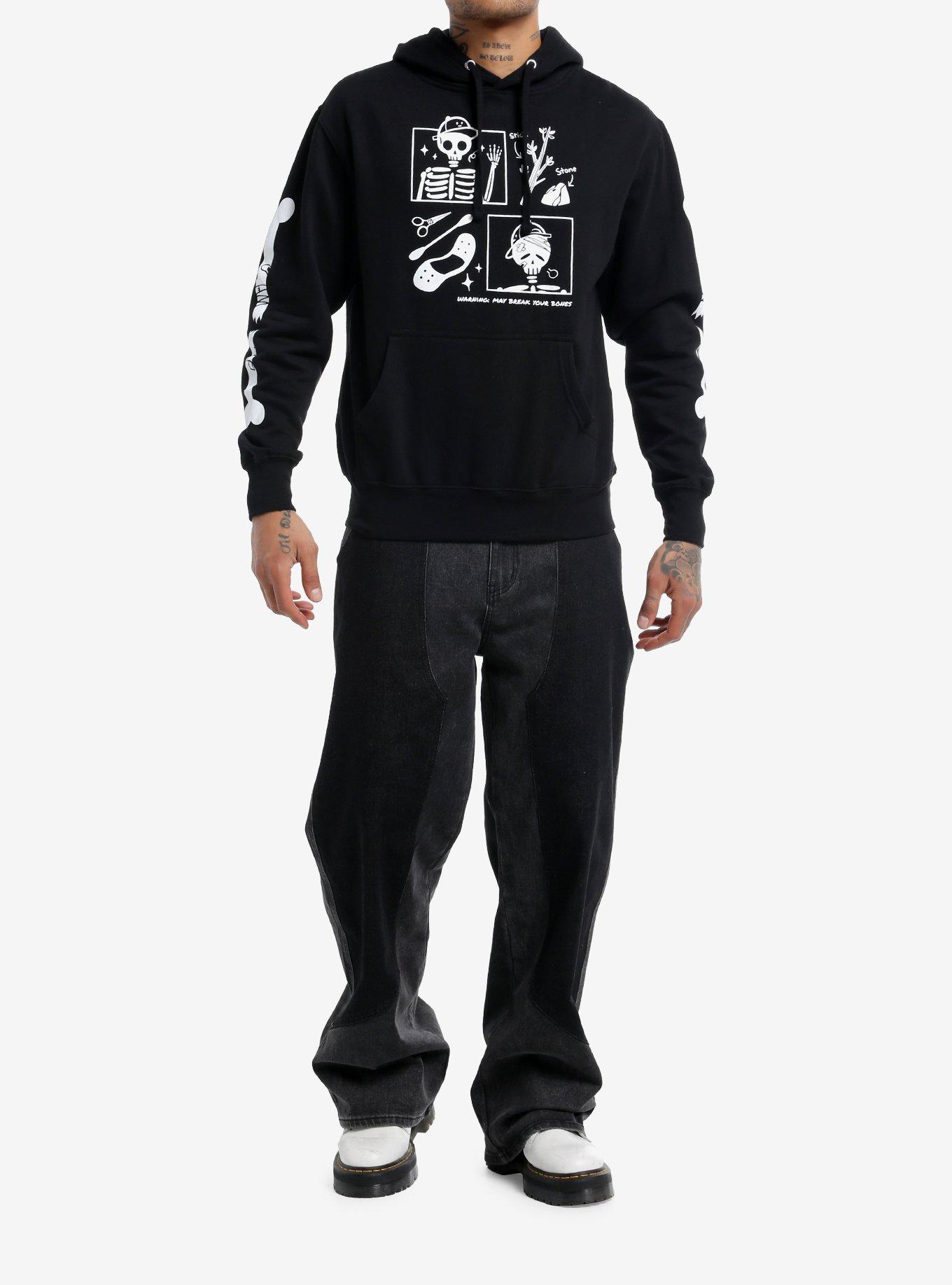 Bandage Brigade Sticks & Stones Grid Hoodie, , hi-res
