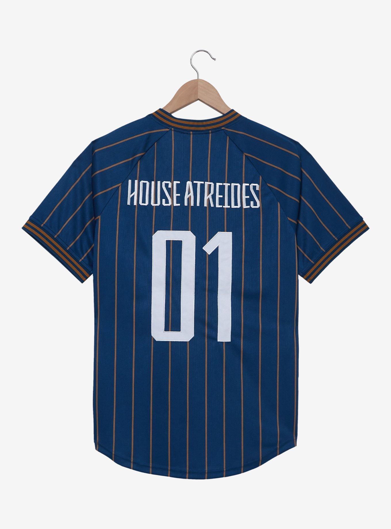 Dune House Atreides Striped Batting Jersey - BoxLunch Exclusive, , hi-res