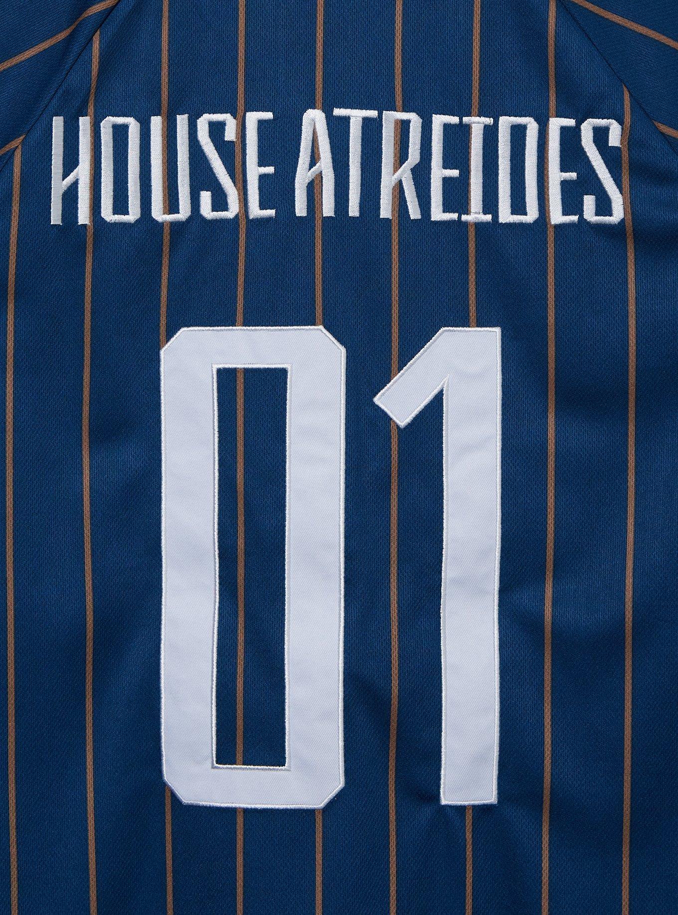 Dune House Atreides Striped Batting Jersey - BoxLunch Exclusive, BLACK, alternate