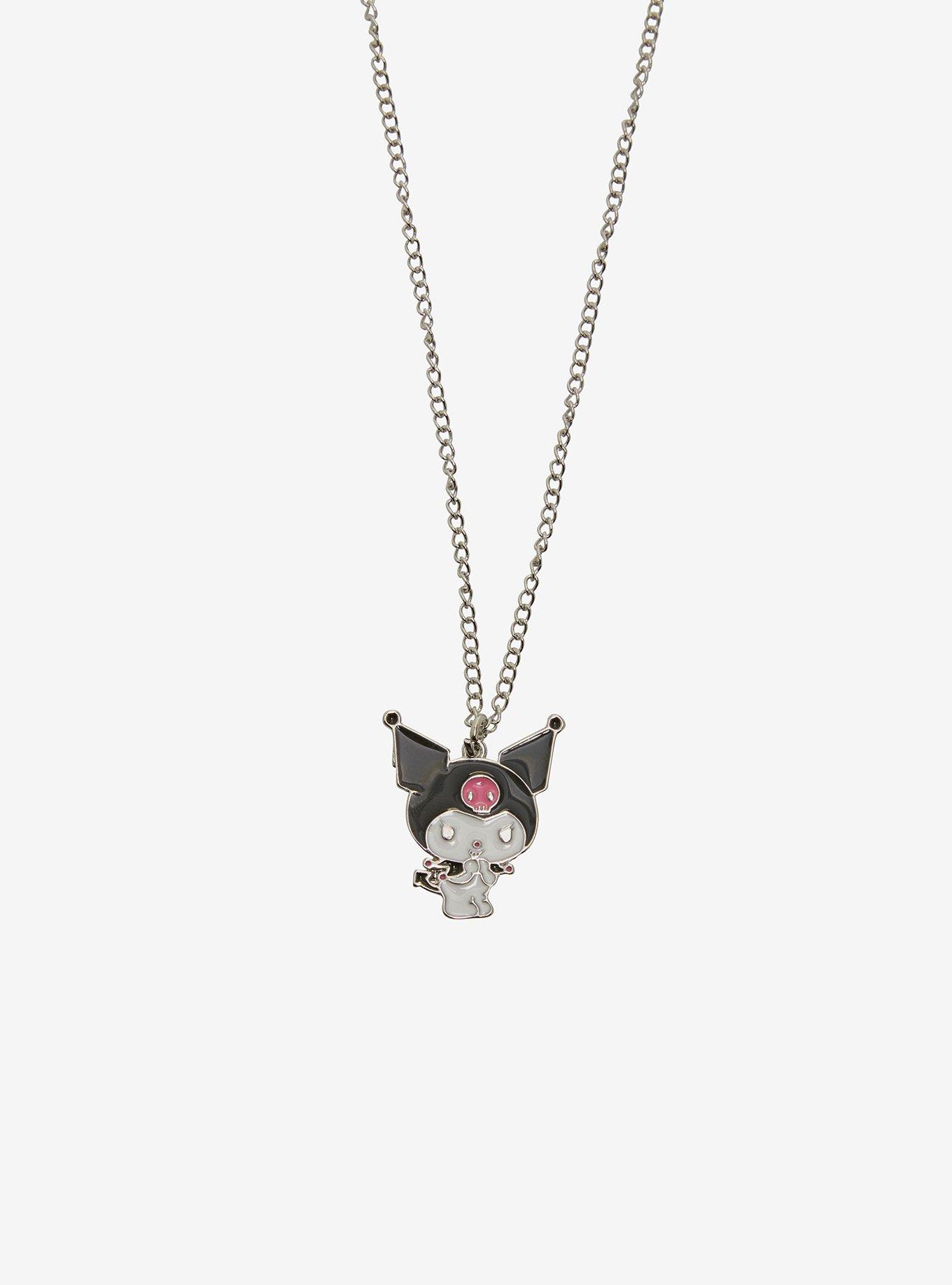 My Melody & Kuromi Cute Poses Best Friends Necklace Set, , alternate