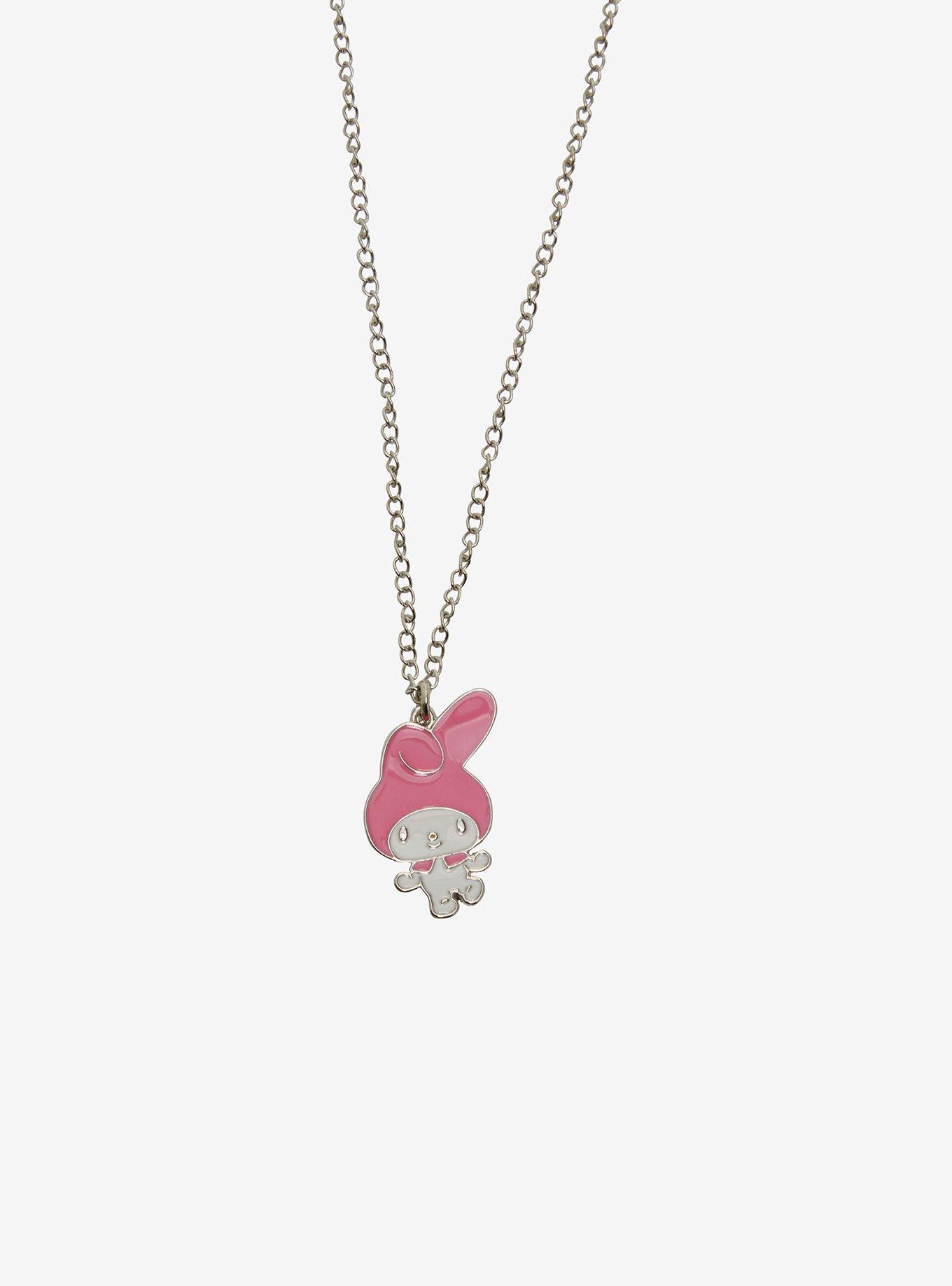 My Melody & Kuromi Cute Poses Best Friends Necklace Set, , alternate