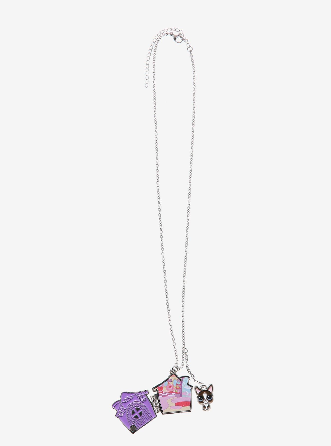 Littlest Pet Shop Dog House Locket Necklace, , alternate