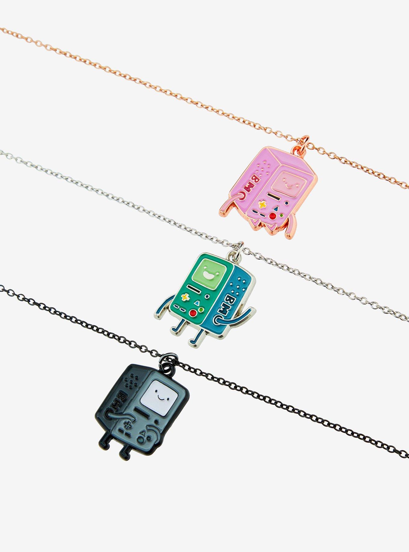 Adventure Time BMO Trio Necklace Set, , alternate