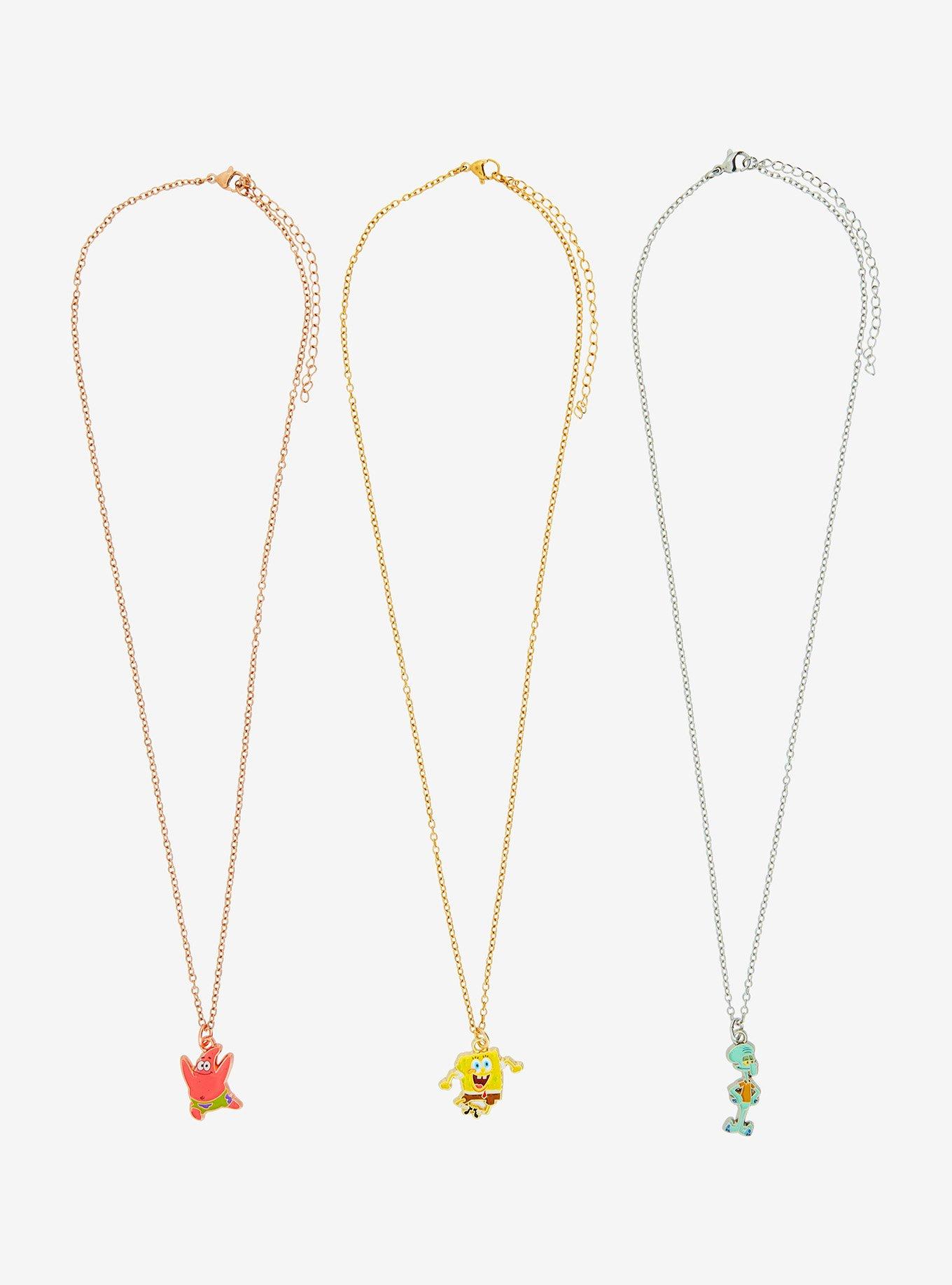 SpongeBob SquarePants Trio Necklace Set, , hi-res