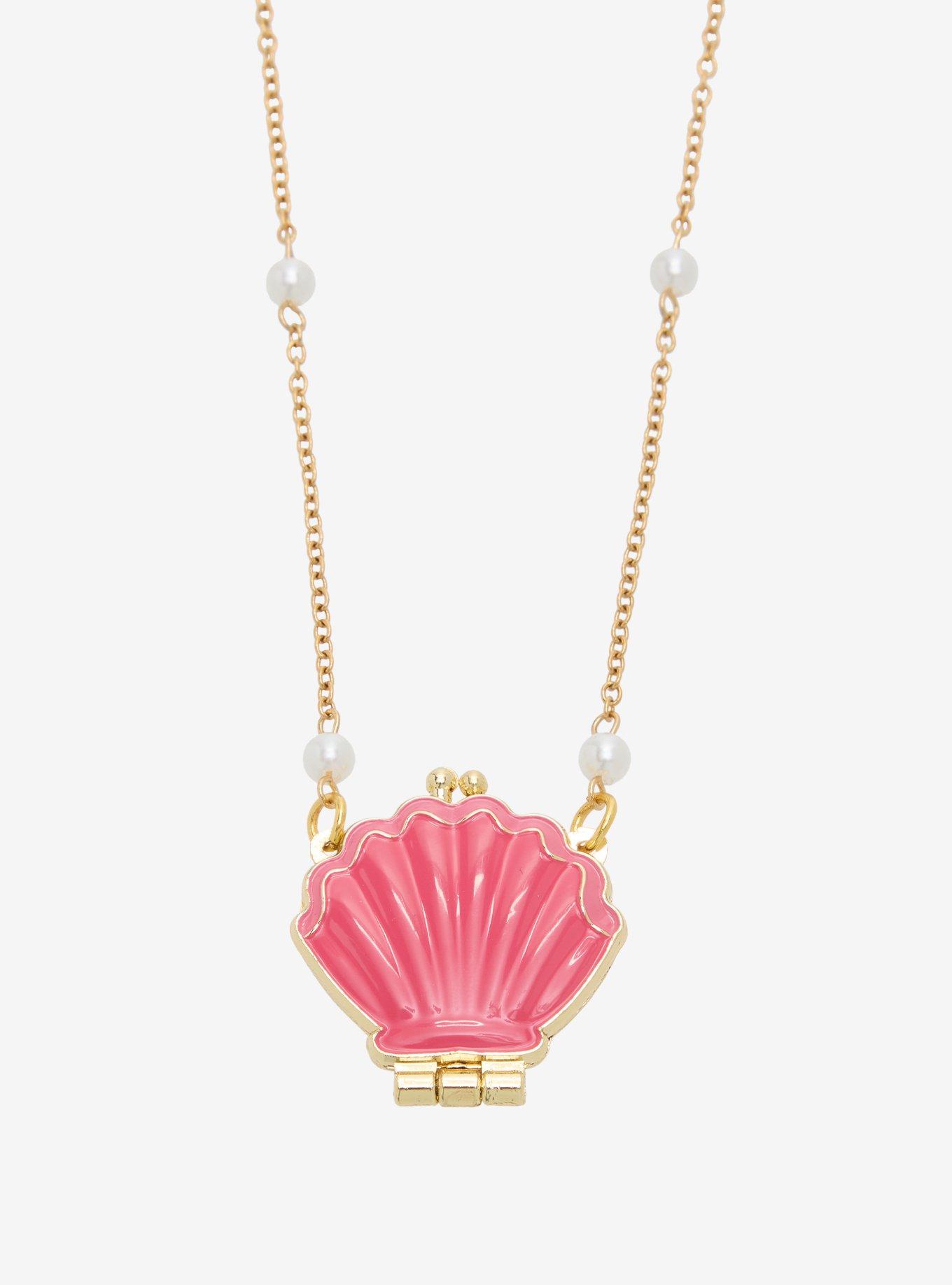 SpongeBob SquarePants Clam Locket Necklace, , alternate