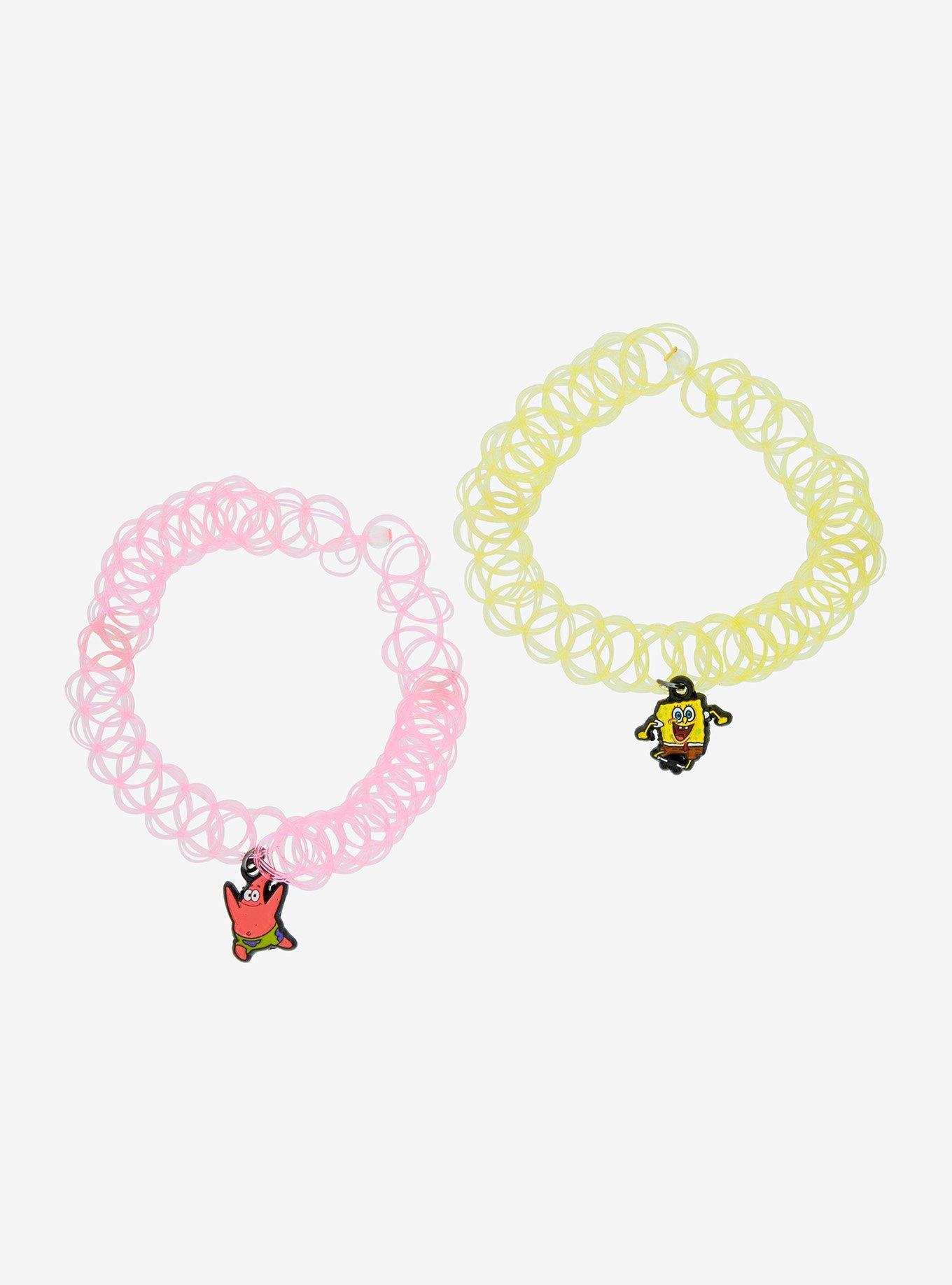 SpongeBob SquarePants Duo Tattoo Choker Set, , hi-res