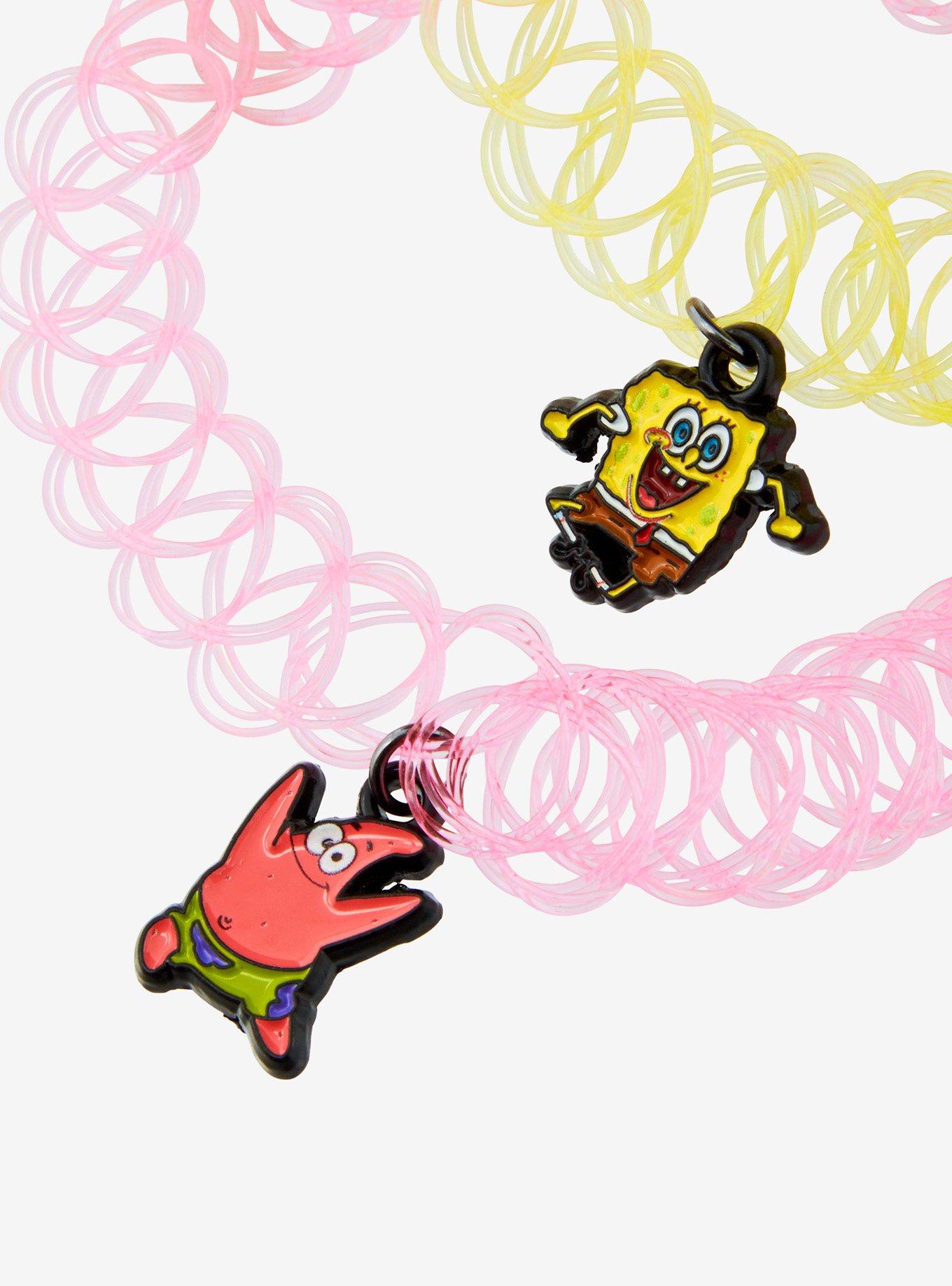 SpongeBob SquarePants Duo Tattoo Choker Set, , alternate