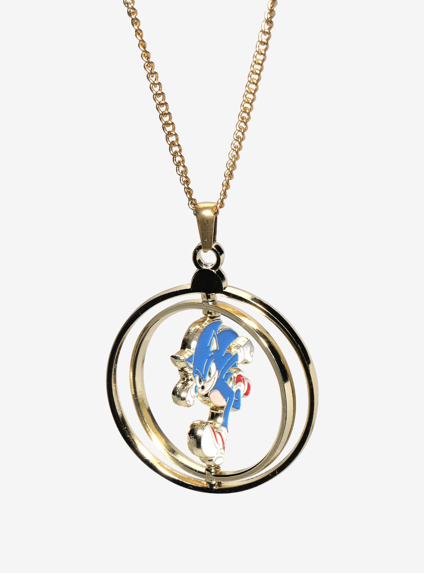 Sonic The Hedgehog Sonic Rings Necklace, , alternate