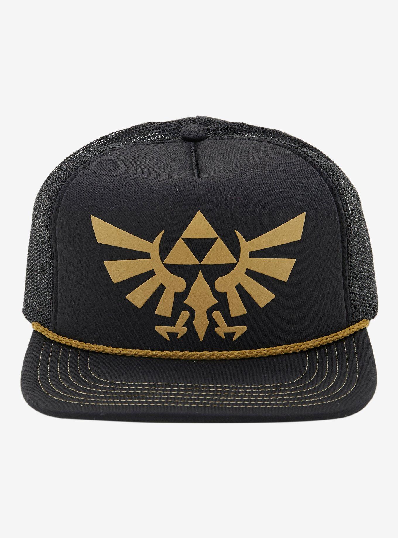 The Legend Of Zelda Triforce Trucker Hat, , alternate