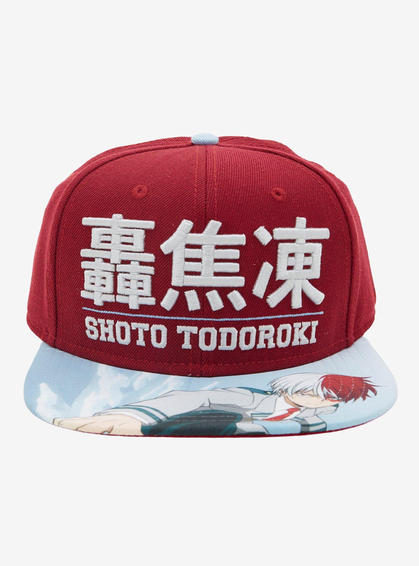 My Hero Academia Todoroki Name Snapback Hat, , hi-res