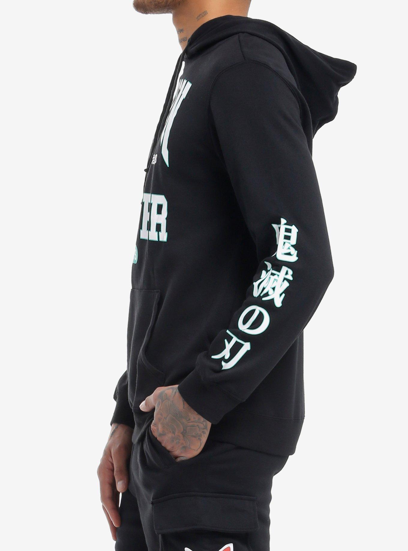 Demon Slayer: Kimetsu No Yaiba Hoodie & Jogger Set, MULTI, alternate