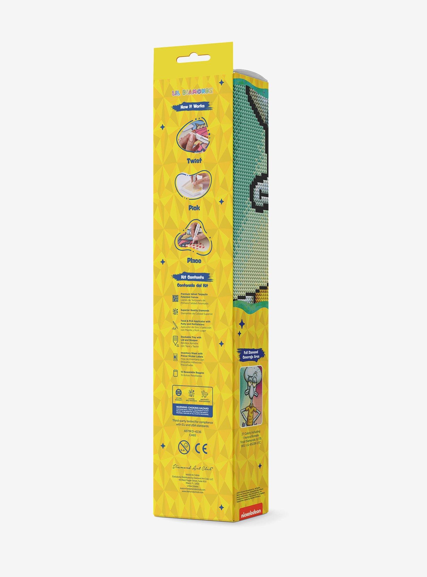 SpongeBob SquarePants Squidward Diamond Painting Kit, , alternate