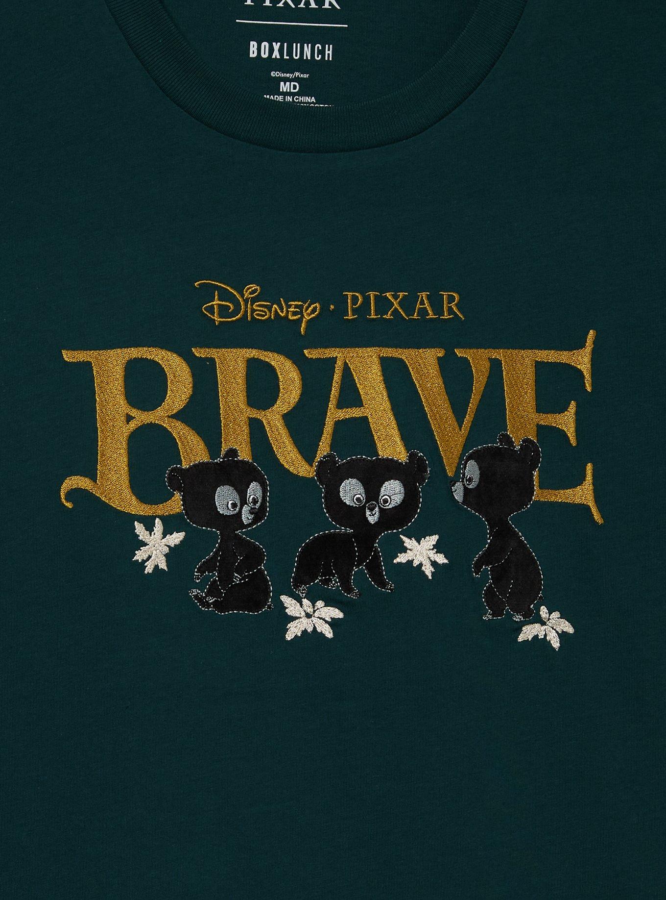 Disney Pixar Brave Bear Cubs Embroidered Women's T-Shirt — BoxLunch Exclusive, , hi-res