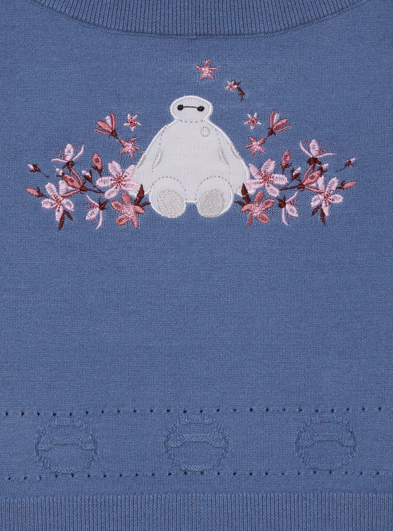 Disney Big Hero 6 Baymax Floral Women's Knit Tank - BoxLunch Exclusive, , hi-res