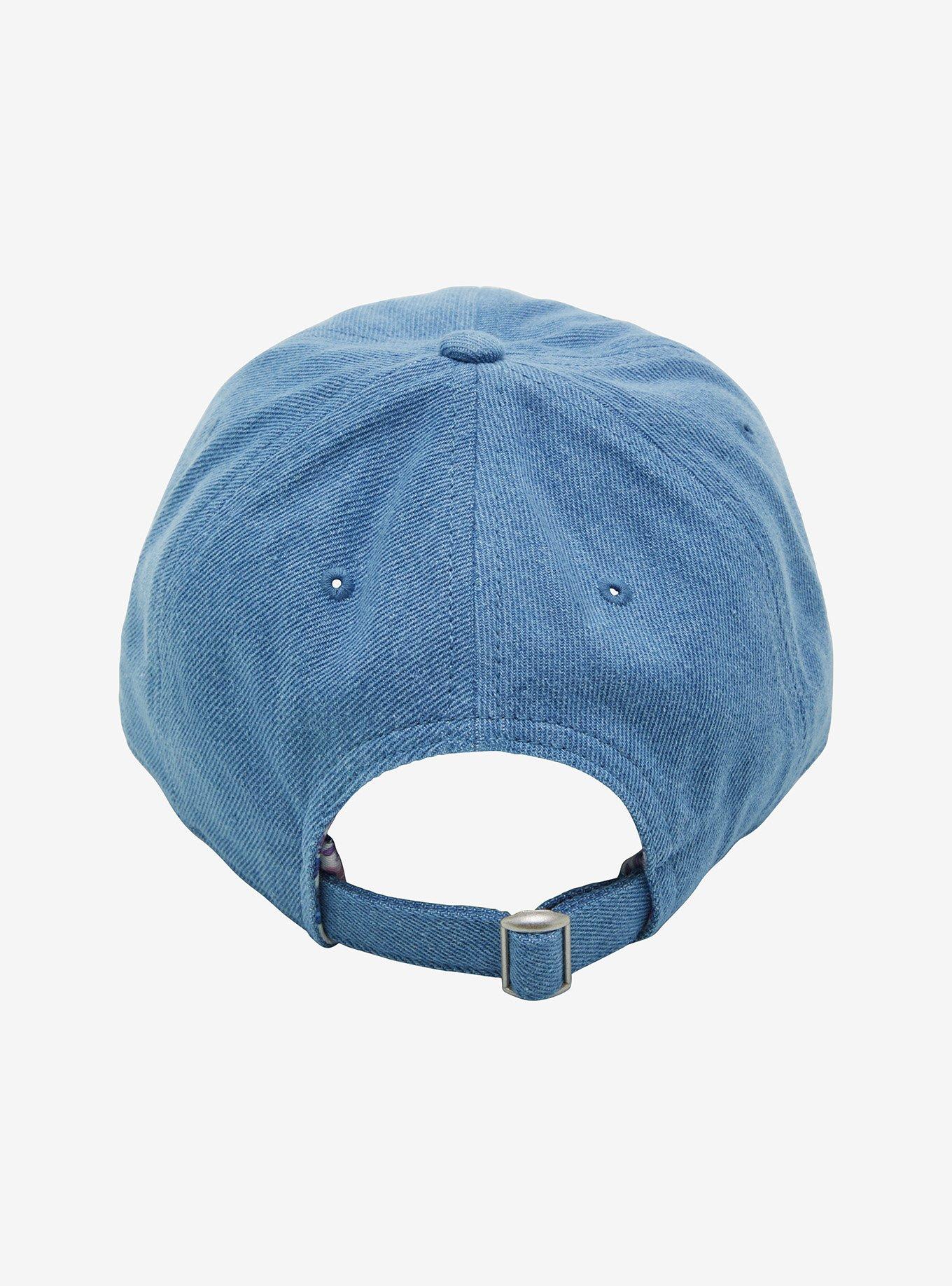 Disney Lilo & Stitch Denim Stitch Ball Cap - BoxLunch Exclusive, , alternate