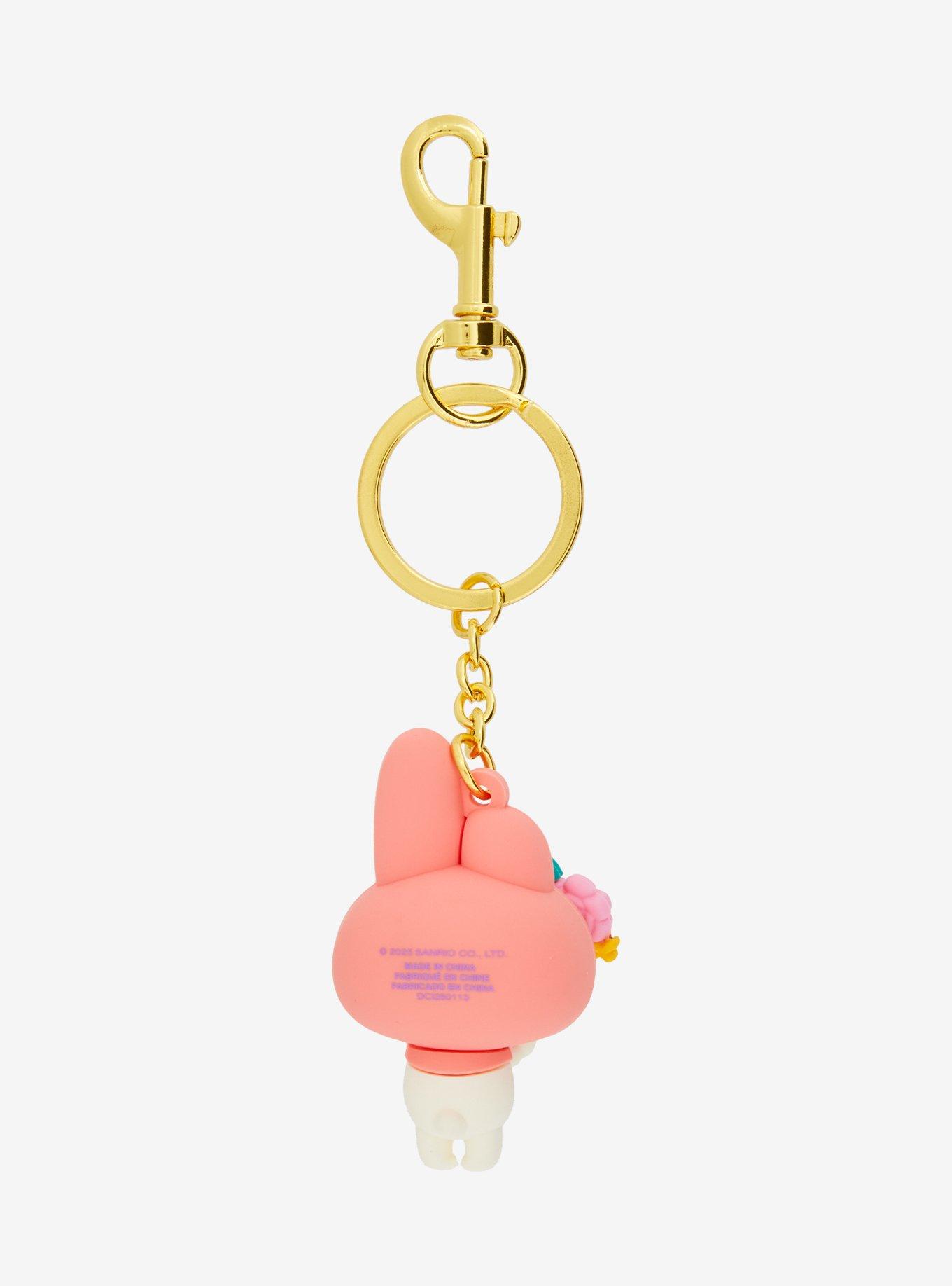 Loungefly Sanrio My Melody Floral 3D Keychain, , alternate