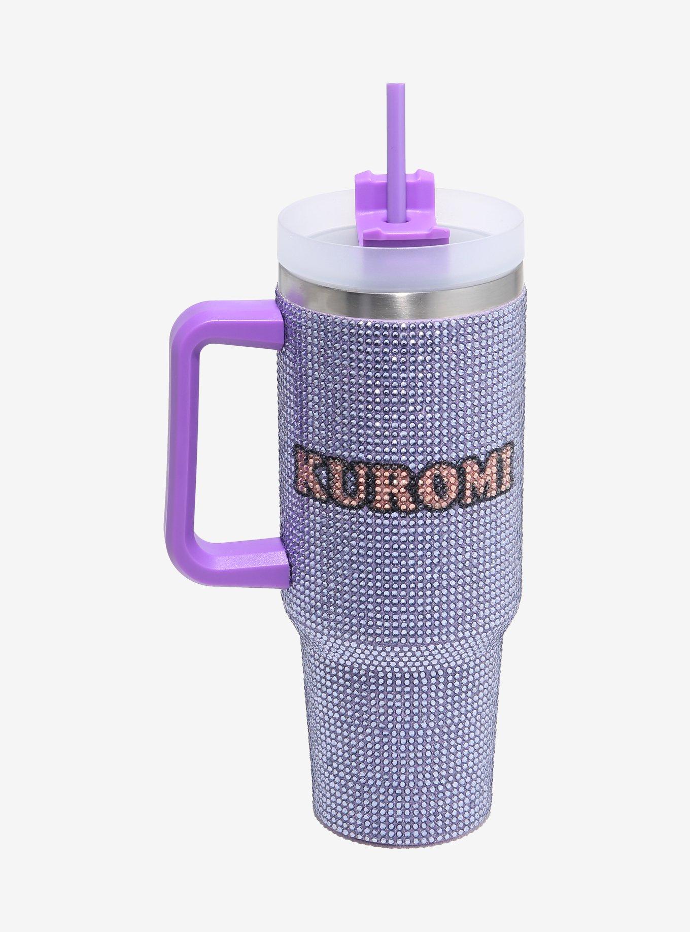 Kuromi Sitting Bling Stainless Steel Travel Cup, , hi-res