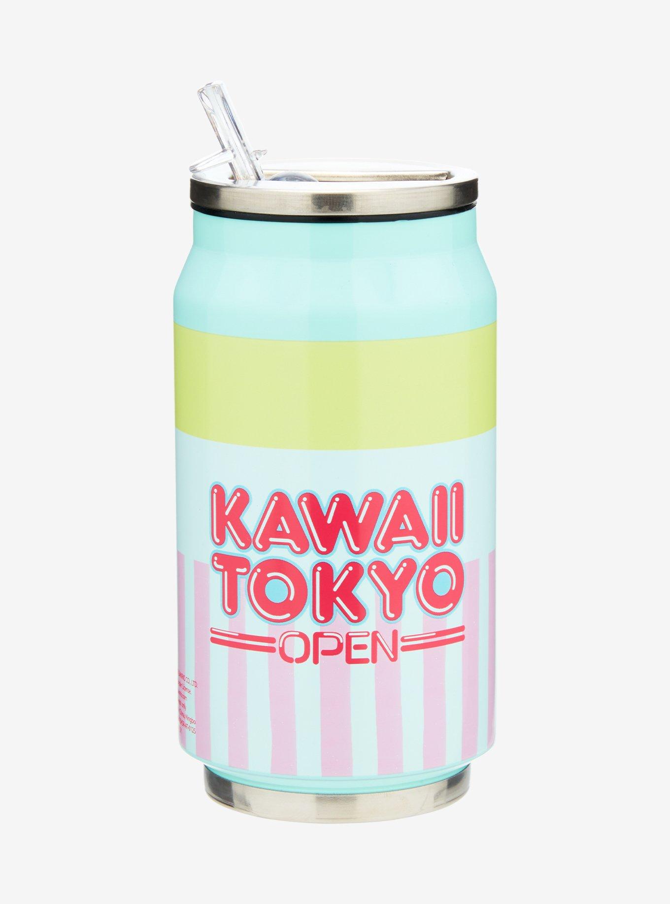 Hello Kitty And Friends Tokyo City Soda Can Water Bottle, , hi-res