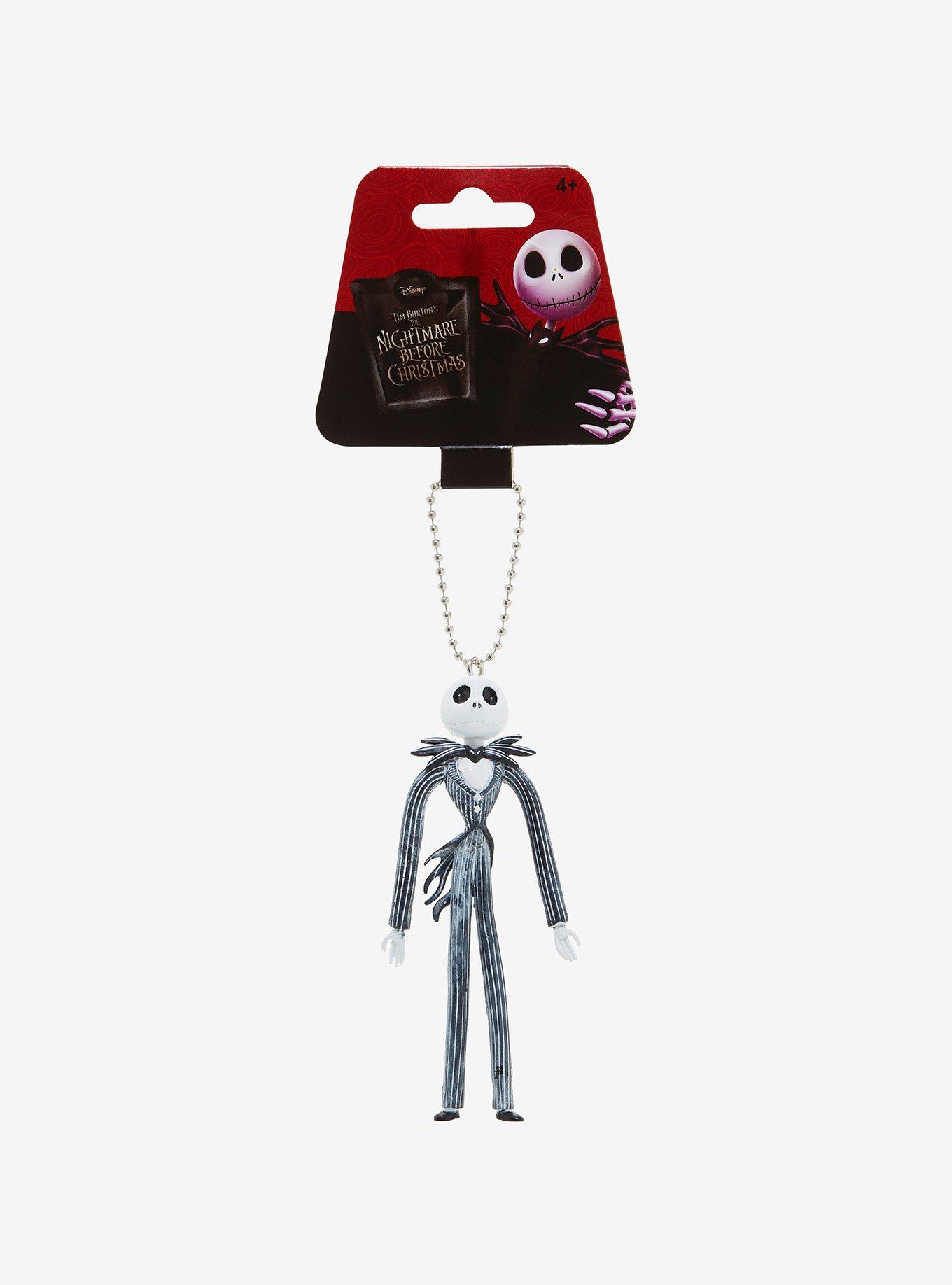 The Nightmare Before Christmas Jack Skellington Bendy Key Chain, , hi-res