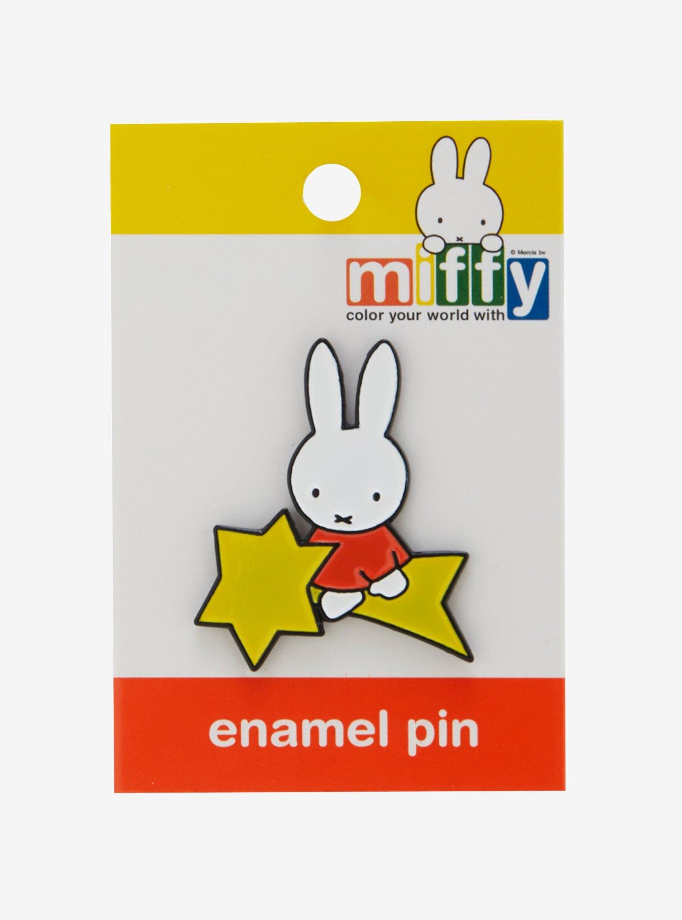 Miffy Shooting Star Enamel Pin, , hi-res
