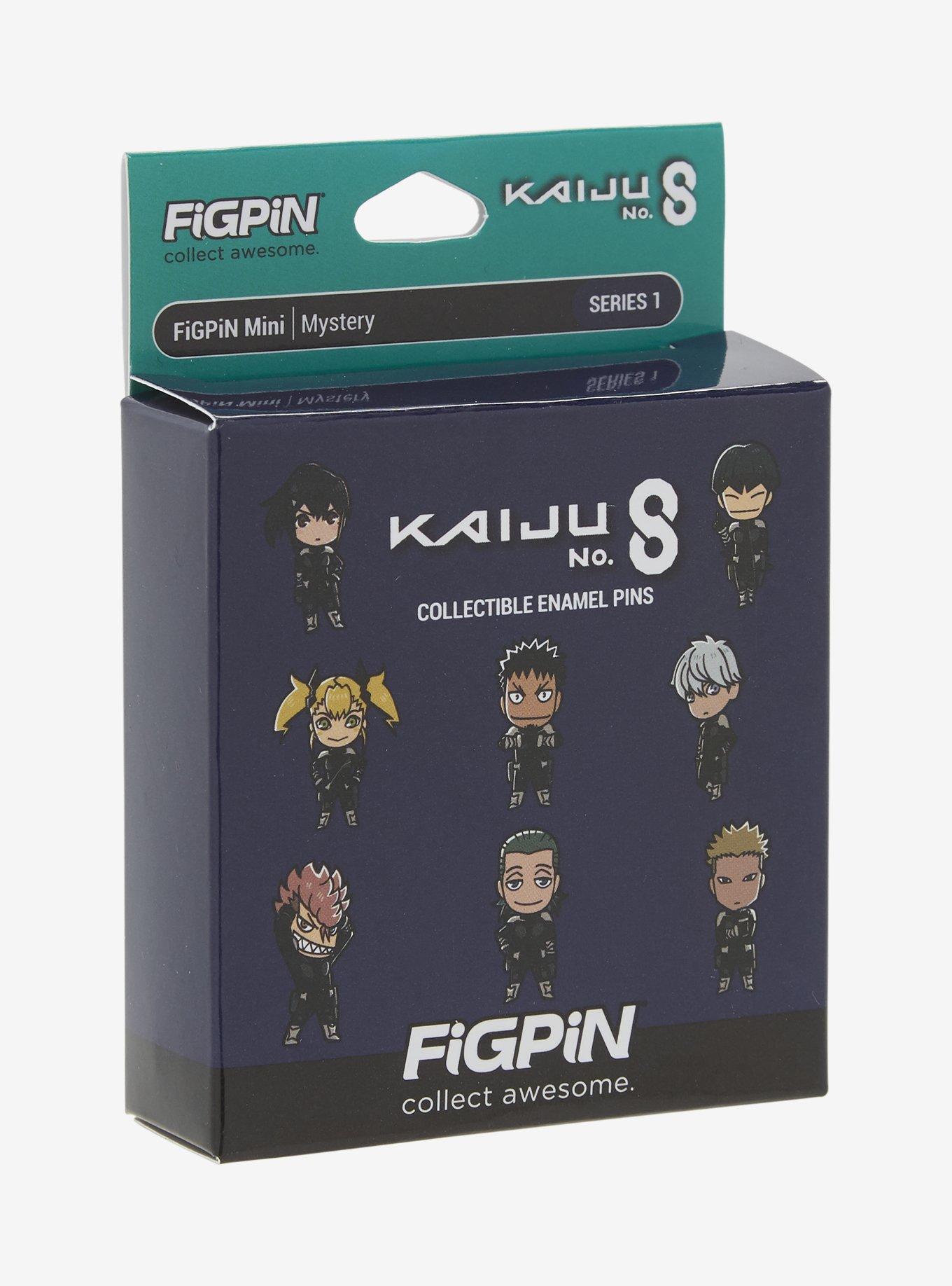 FigPin Kaiju No. 8 Standing Characters Blind Box Enamel Pin, , hi-res