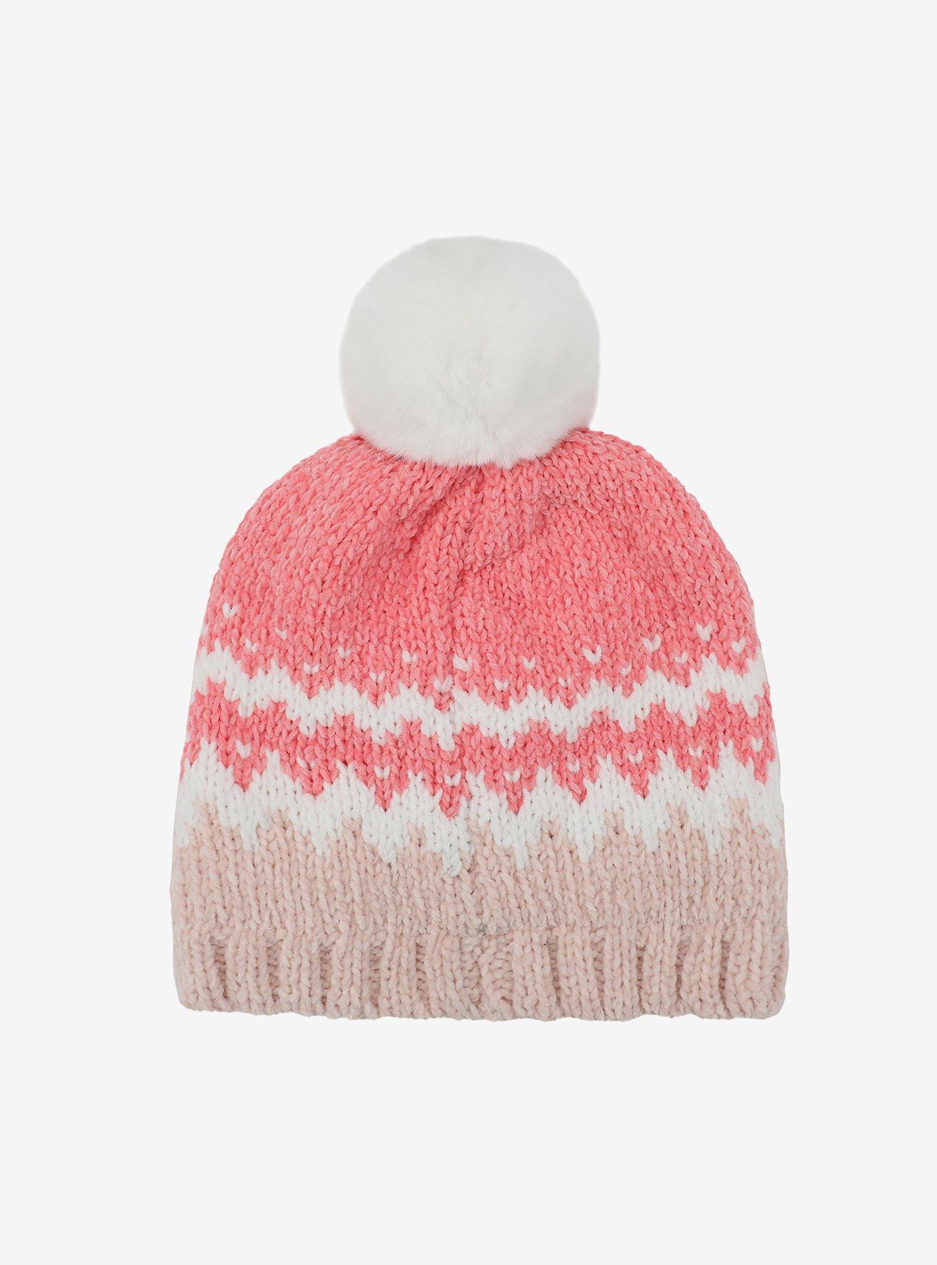 Wicked Glinda Pink Pom Beanie, , alternate