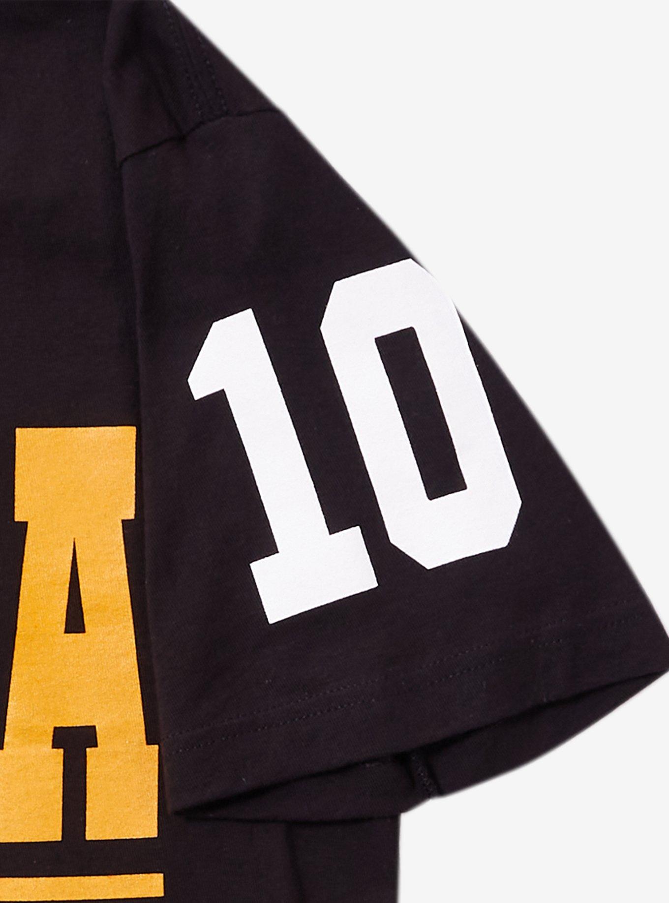 Haikyu!! Hinata Jersey Number Double-Sided T-Shirt, BLACK, alternate
