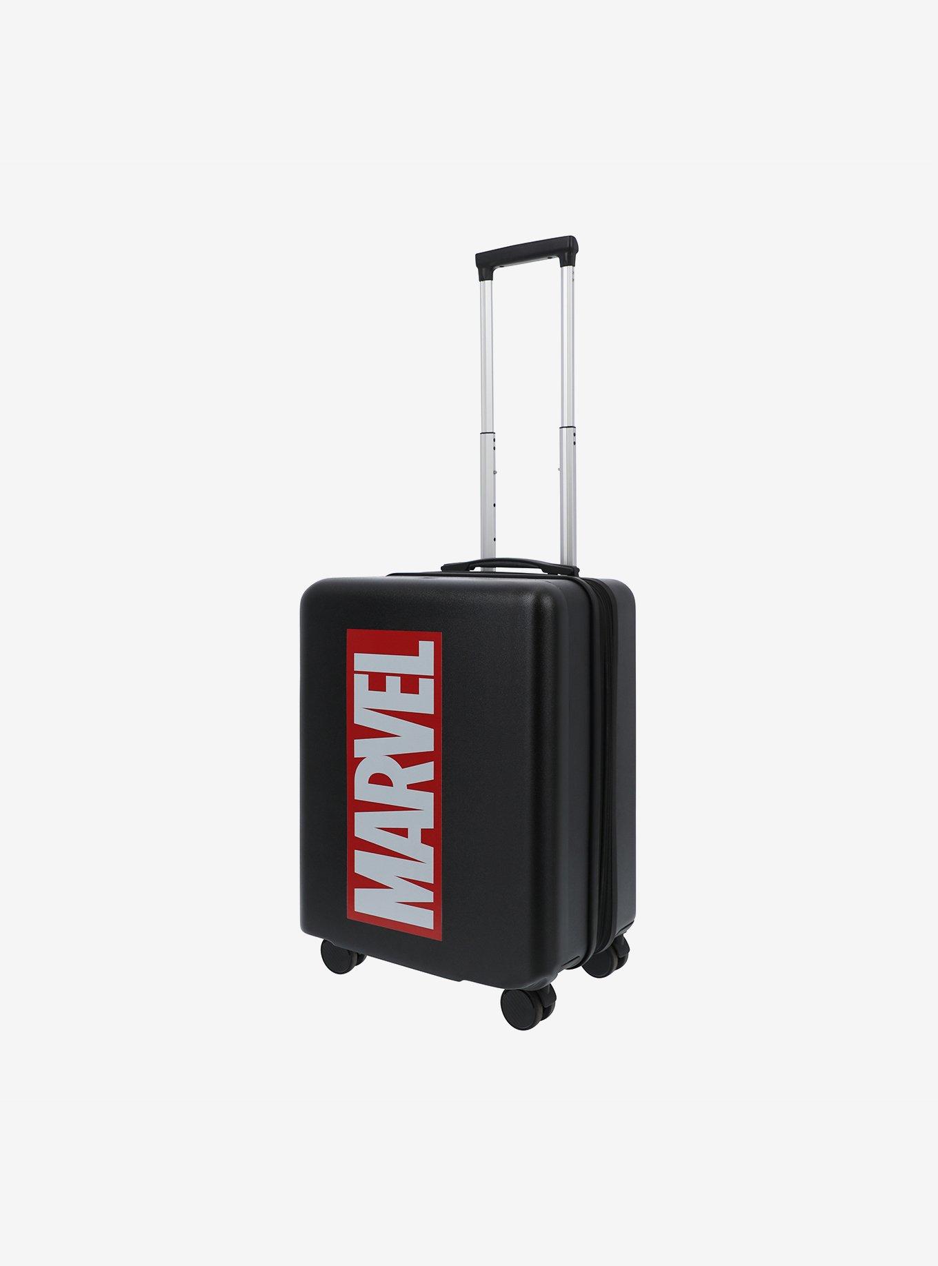 FUL Marvel Brick Carry-On Luggage Black, , hi-res