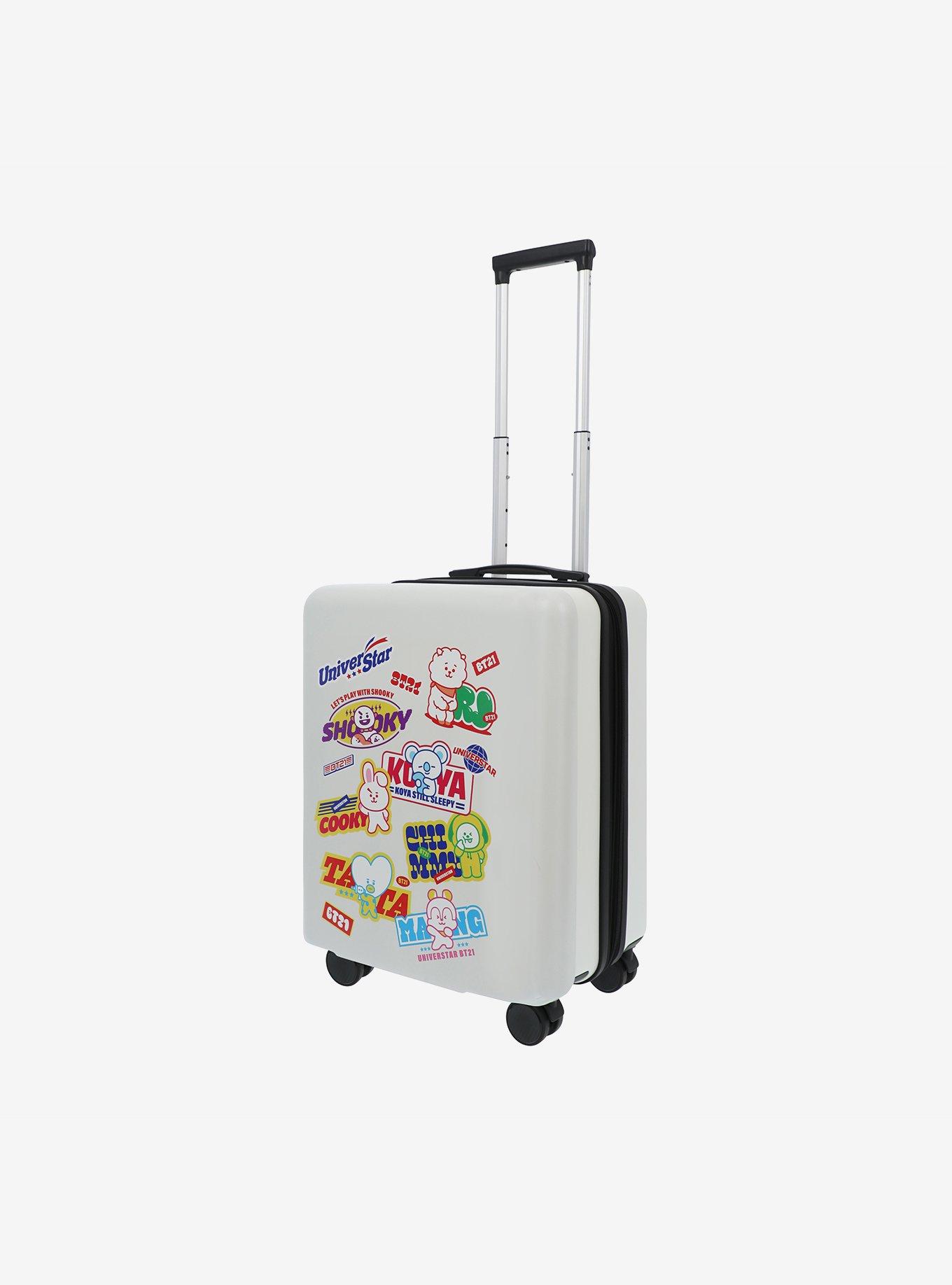 FUL BT21 Carry-On Luggage White, , alternate