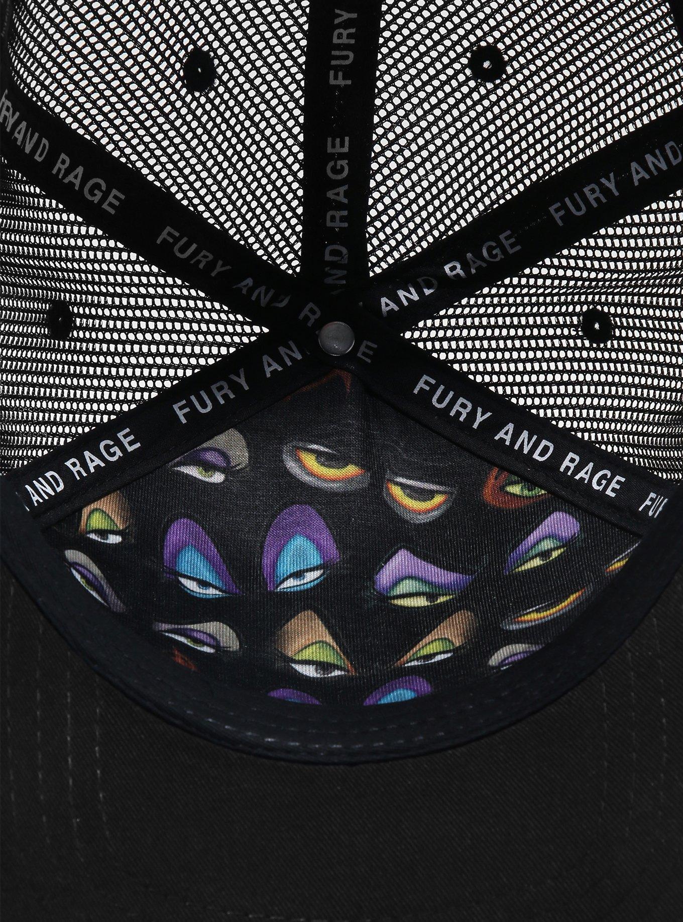 Disney Villains Eyes Glow-In-The-Dark Trucker Hat, , alternate