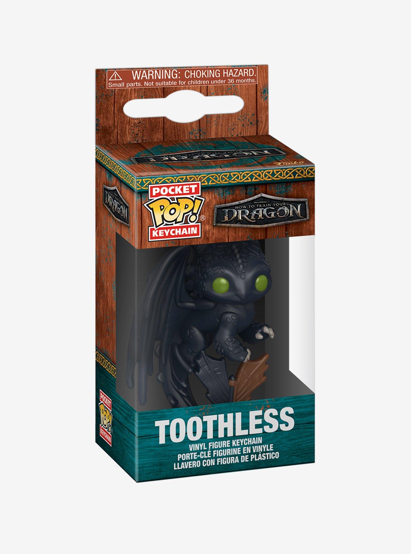 Funko Pocket Pop! DreamWorks How to Train Your Dragon Toothless Vinyl Keychain