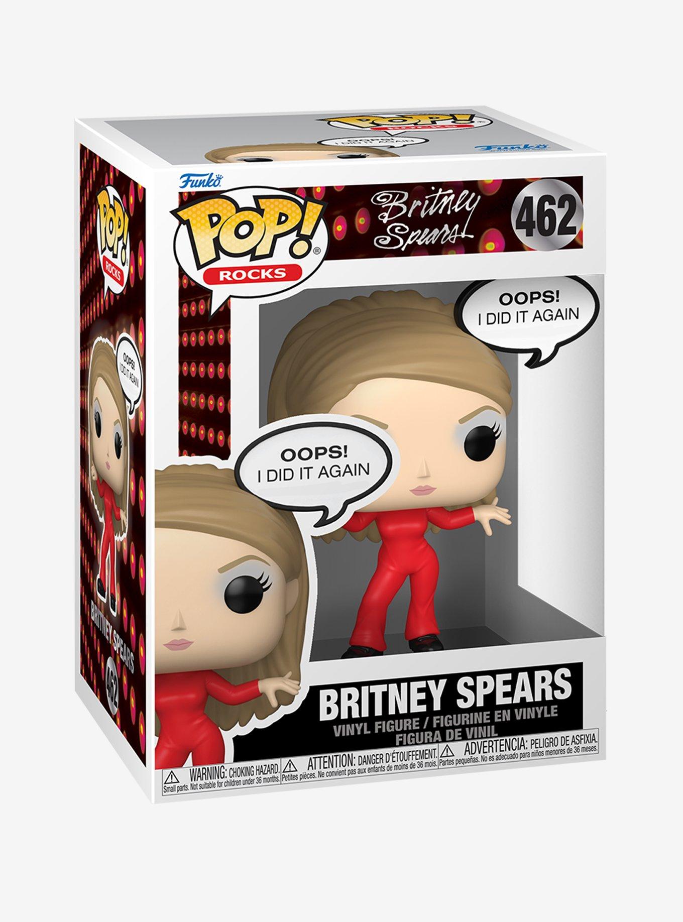 Funko Pop Rocks! Britney Spears (Oops!... I Did It Again) Vinyl Figure, , hi-res