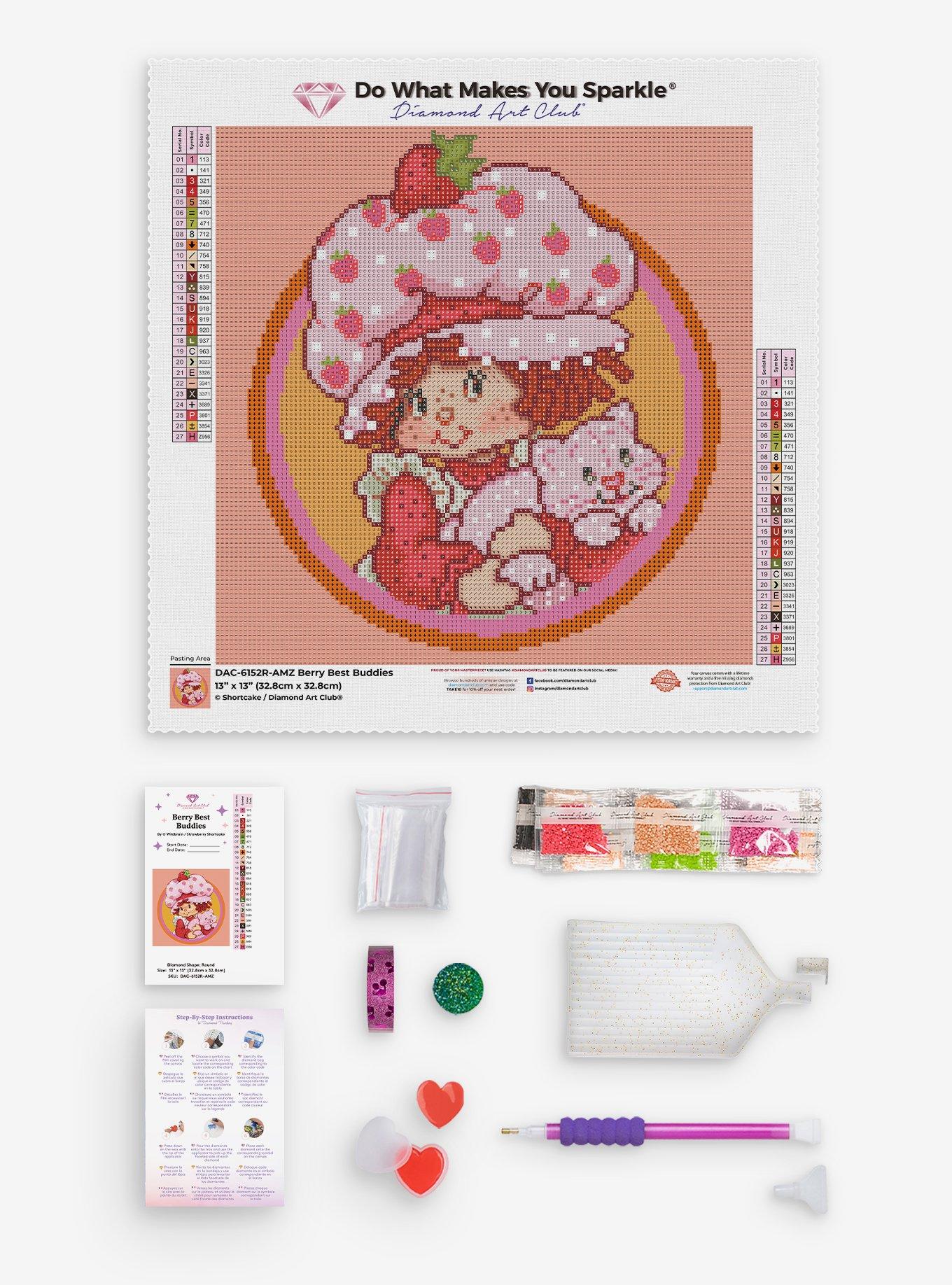 Strawberry Shortcake Berry Best Buddies Diamond Painting Kit, , alternate