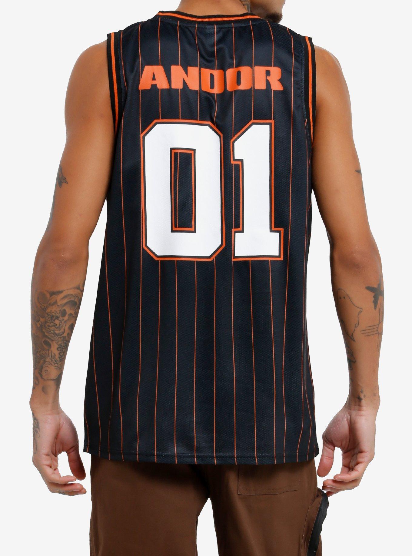 Our Universe Star Wars Cassian Andor Basketball Jersey, , hi-res